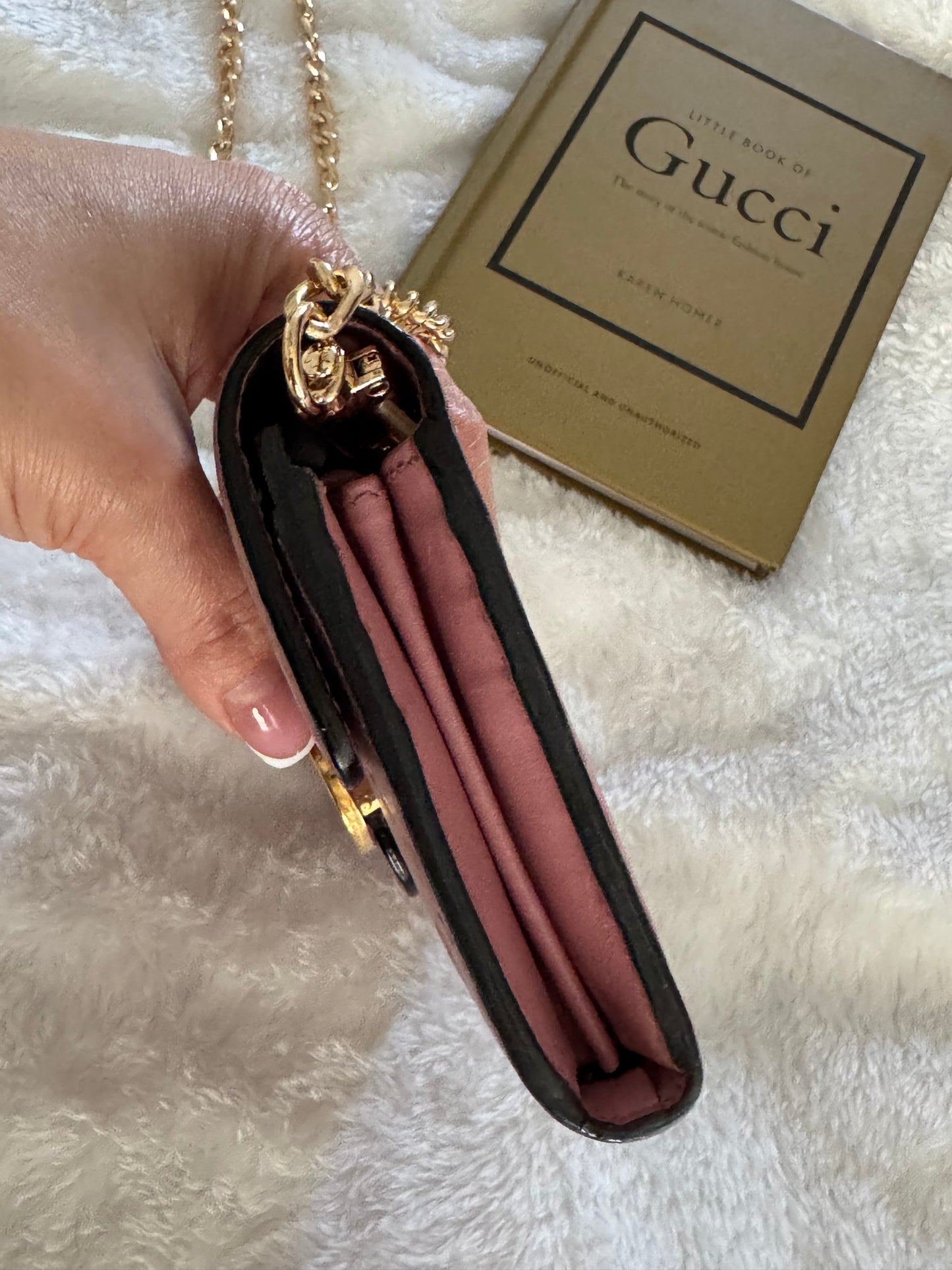Pre-Owned GUCCI Guccissima Icon Wallet Crossbody Bag