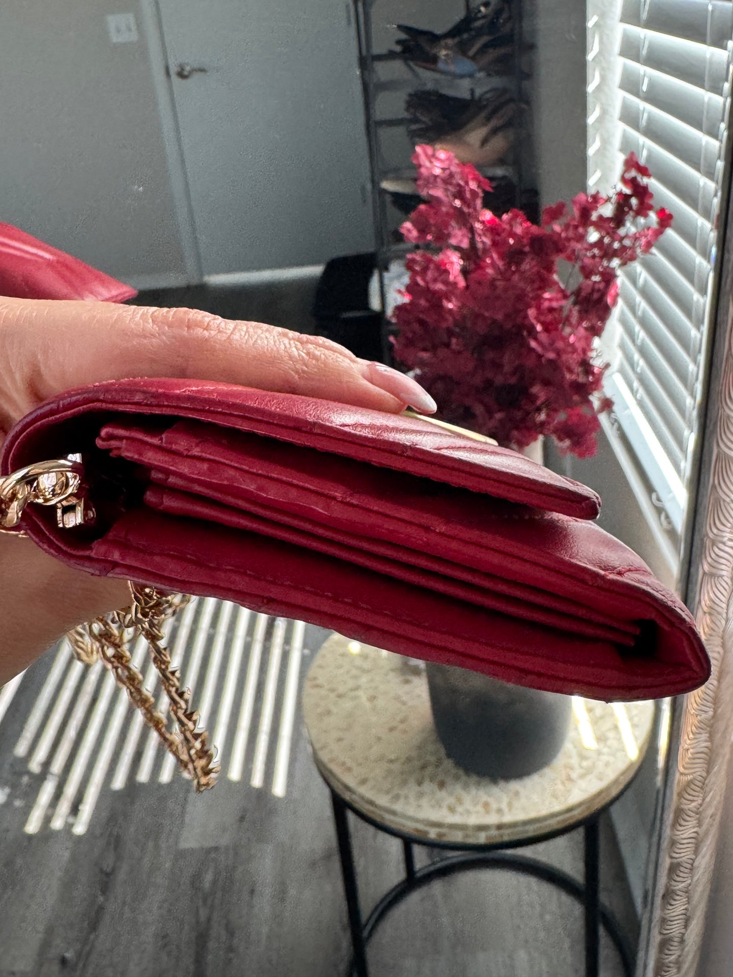 Pre-Owned GUCCI Marmont Wallet Crossbody Bag