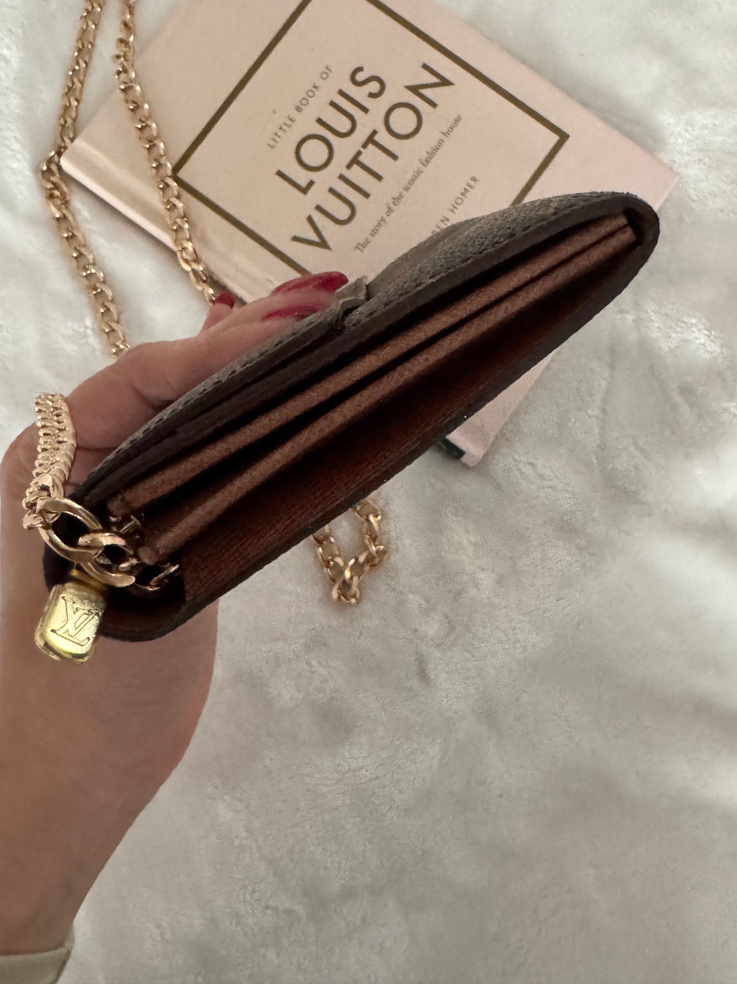 Pre-Owned Louis Vuitton Monogram Wallet Crossbody Bag