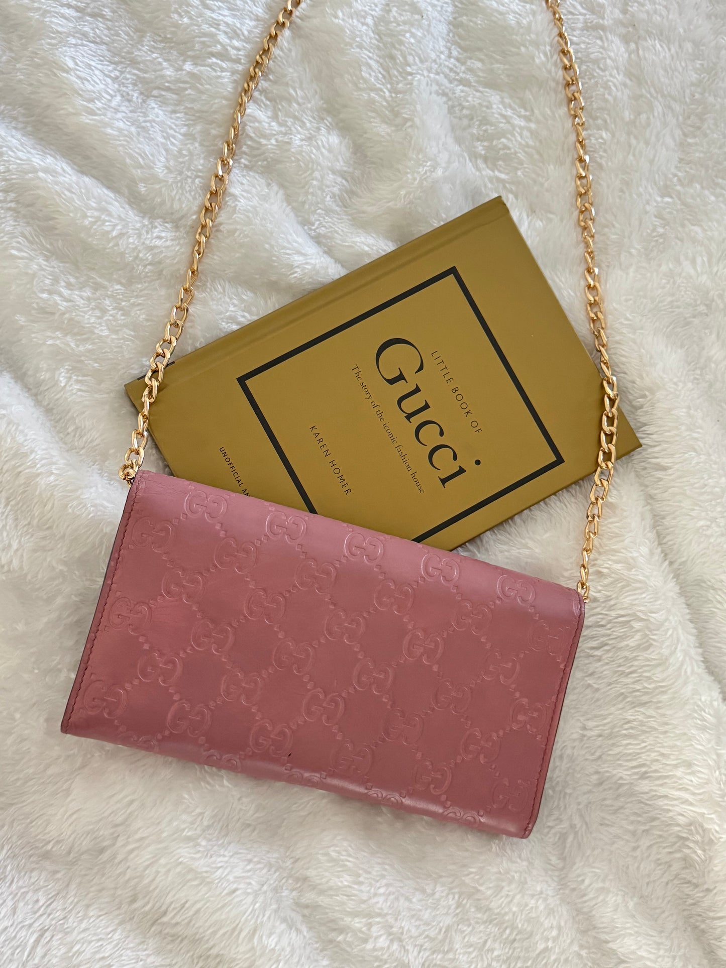 Pre-Owned GUCCI Guccissima Icon Wallet Crossbody Bag