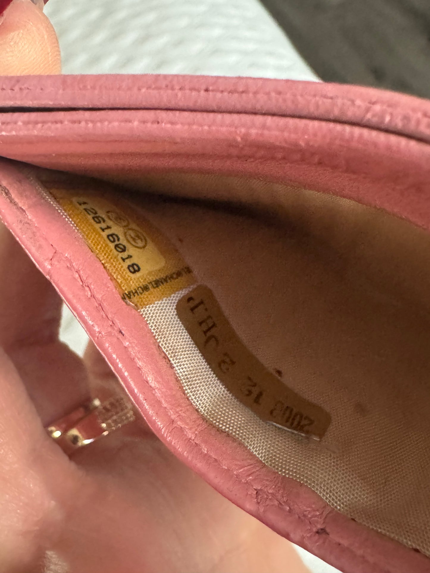 Pre-Owned Chanel Card Holder -Pink