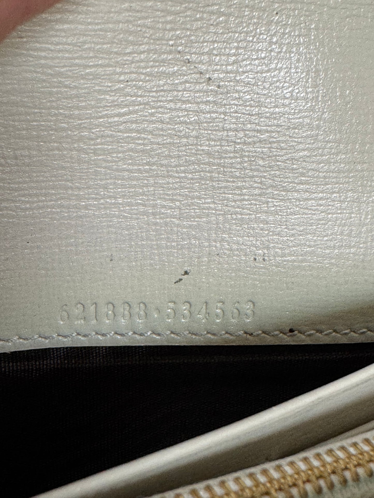 Pre-Owned Gucci
Horsebit 1955 Chain Wallet GG Coated Canvas