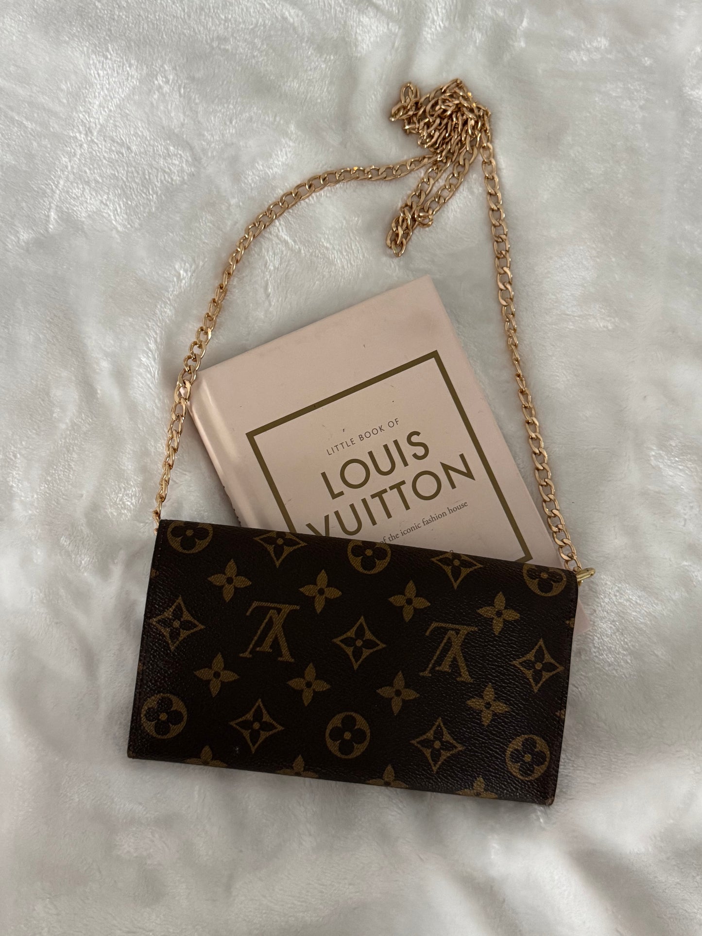 Pre-Owned Louis Vuitton Monogram Wallet Crossbody Bag