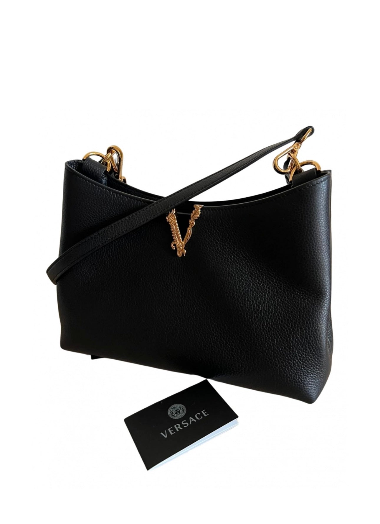 Pre-Owned Versace Virtus Hobo Bag