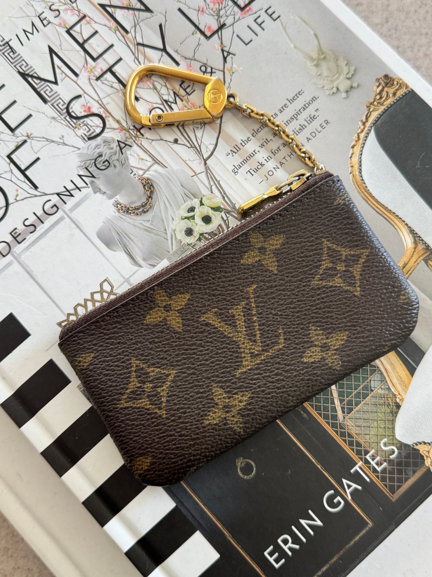 Pre-Owned Louis Vuitton Key/Coin Pouch