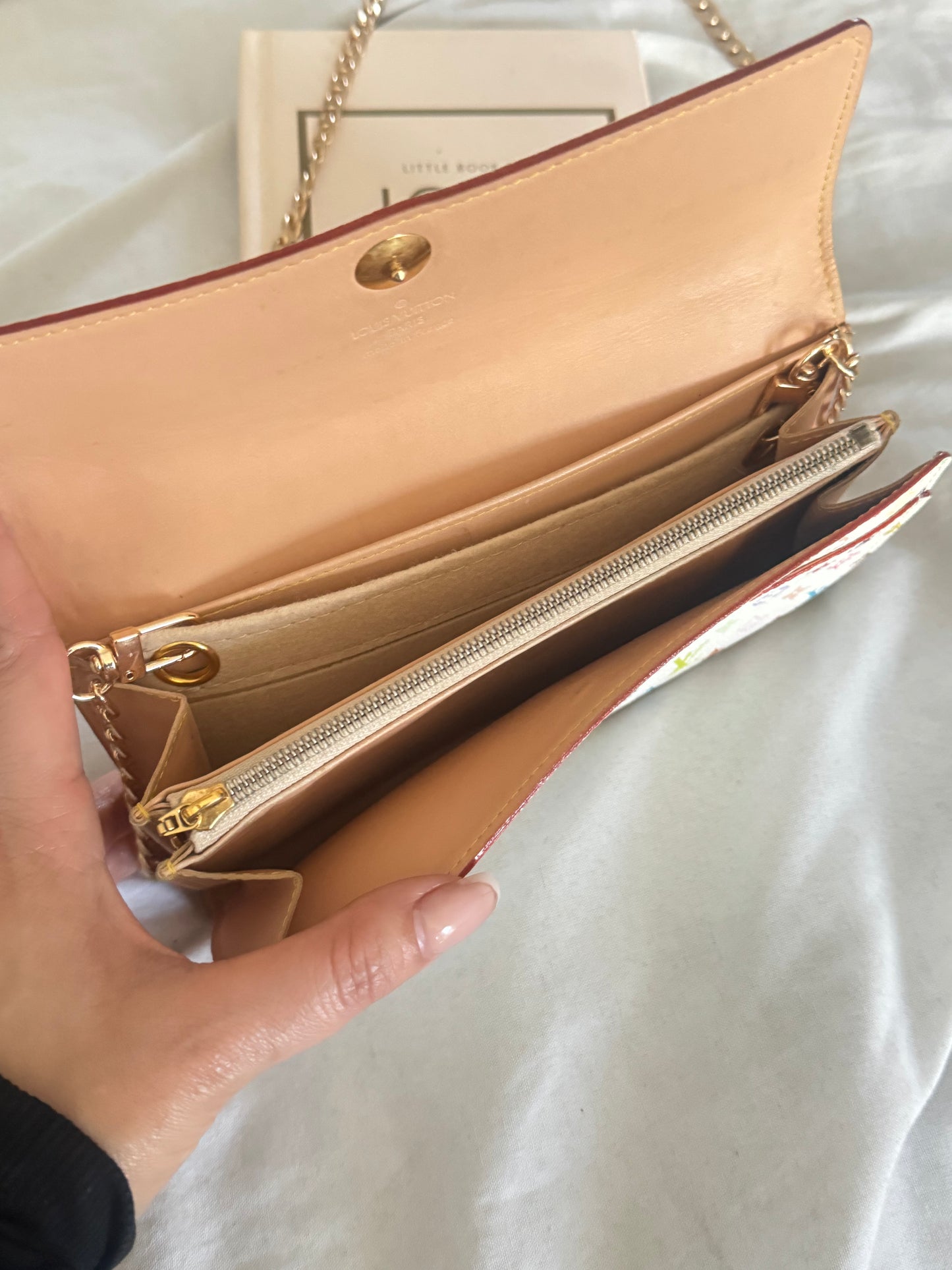 Pre-Owned Louis Vuitton Multicolor Wallet On Chain Crossbody Bag
