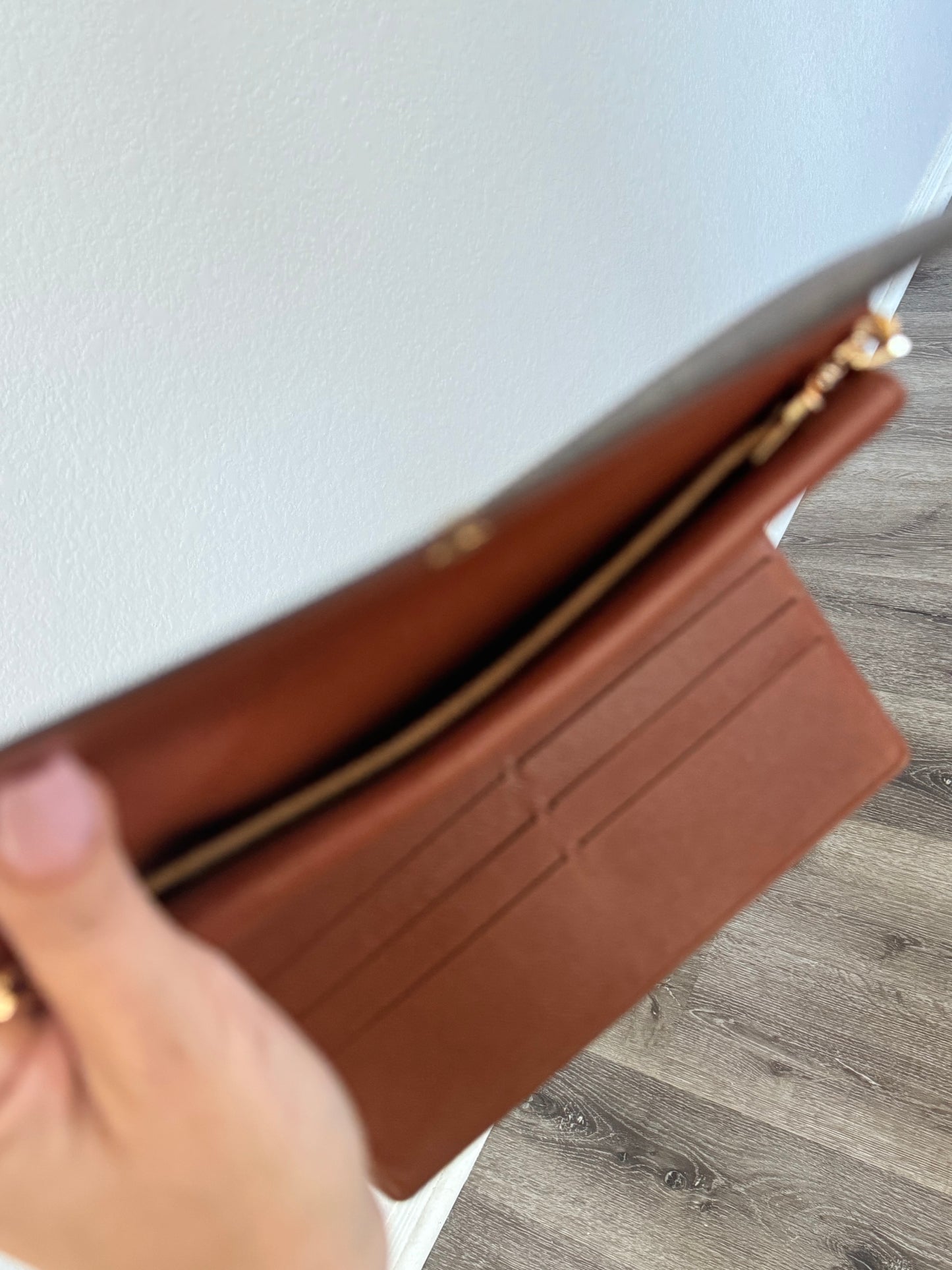 Pre-Owned Louis Vuitton Monogram Bi-Fold Wallet Crossbody Bag