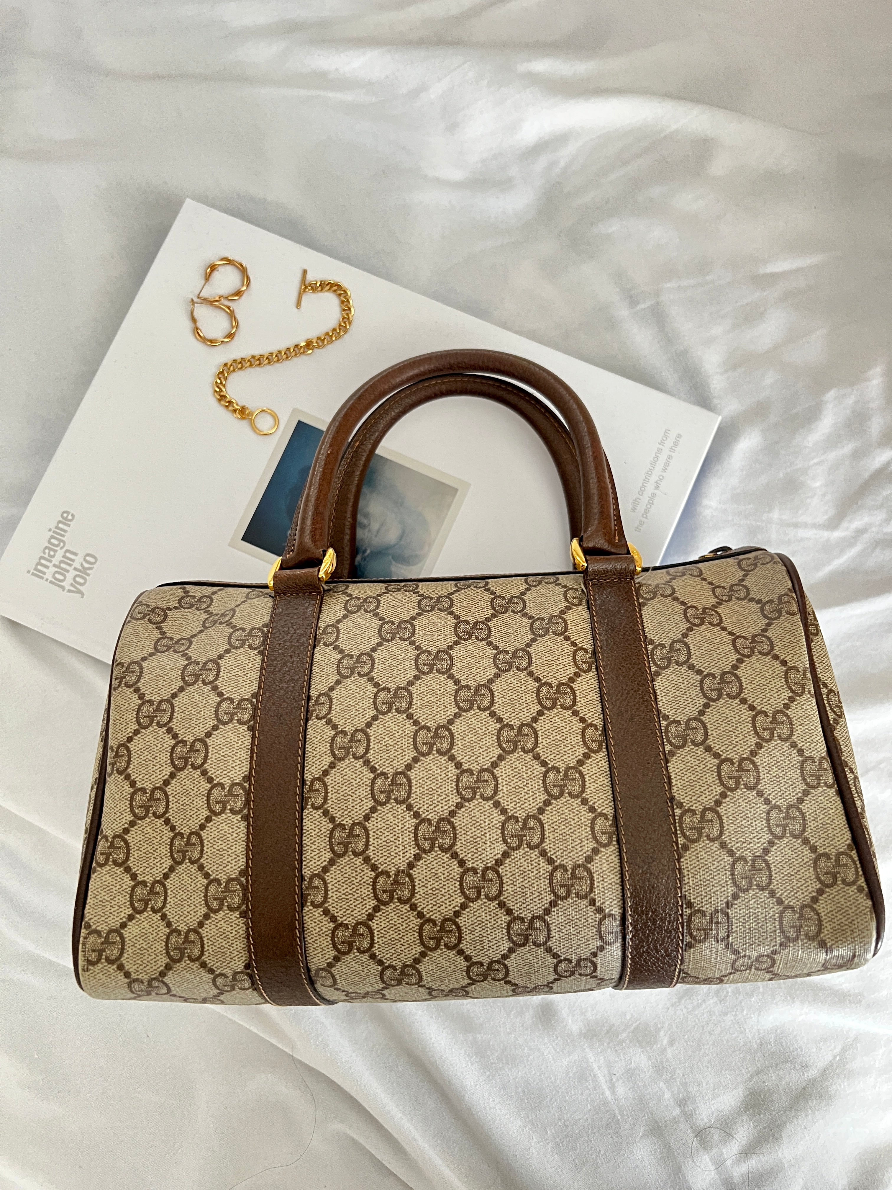 I BOUGHT MY FIRST LOUIS VUITTON CAPUCINES & GUCCI bag in ITALY . HOW MUCH  DID I SAVE? $$$ 