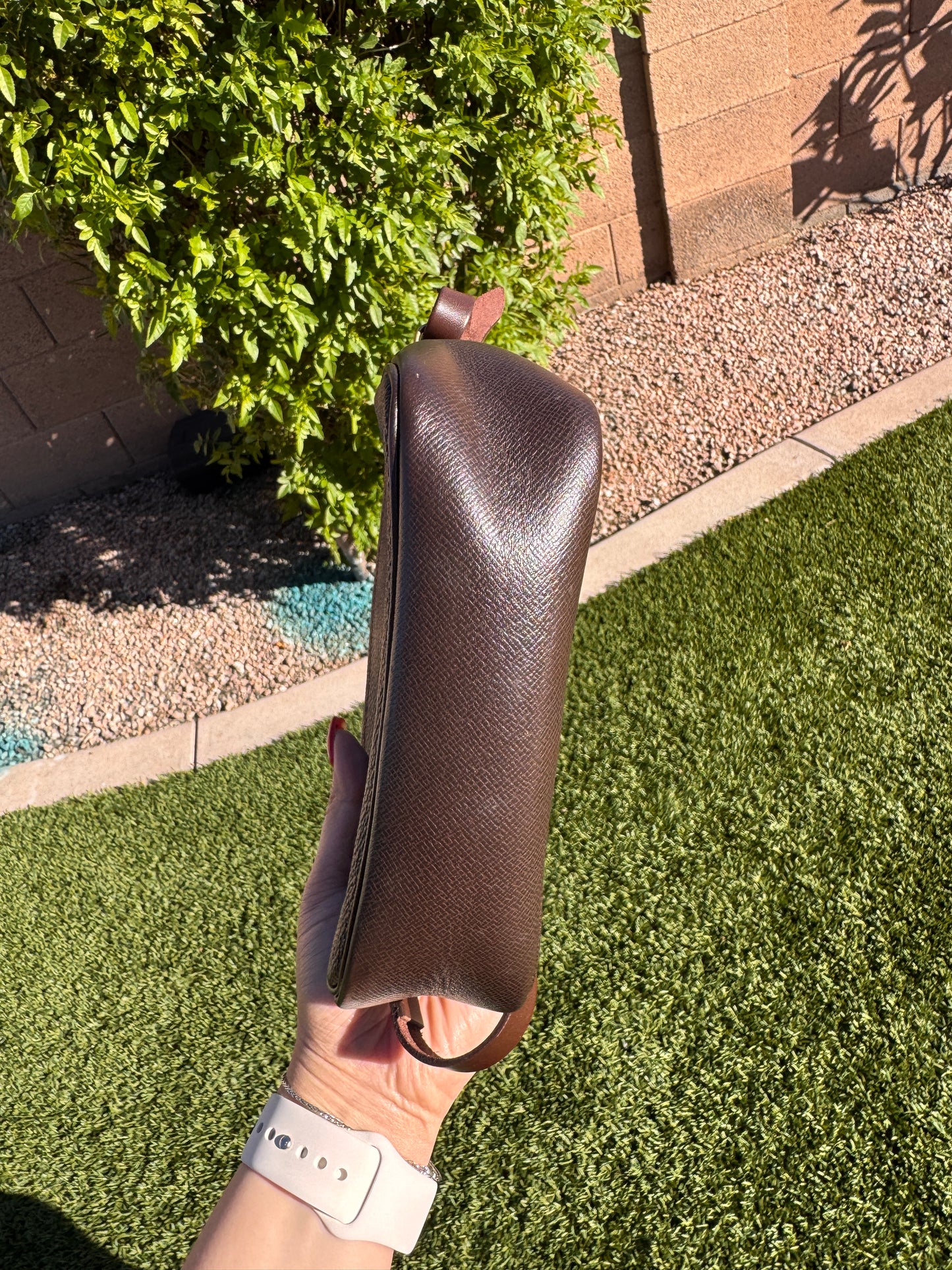 Pre-Owned  Louis Vuitton Damier Ebene Trousse Pochette handbag