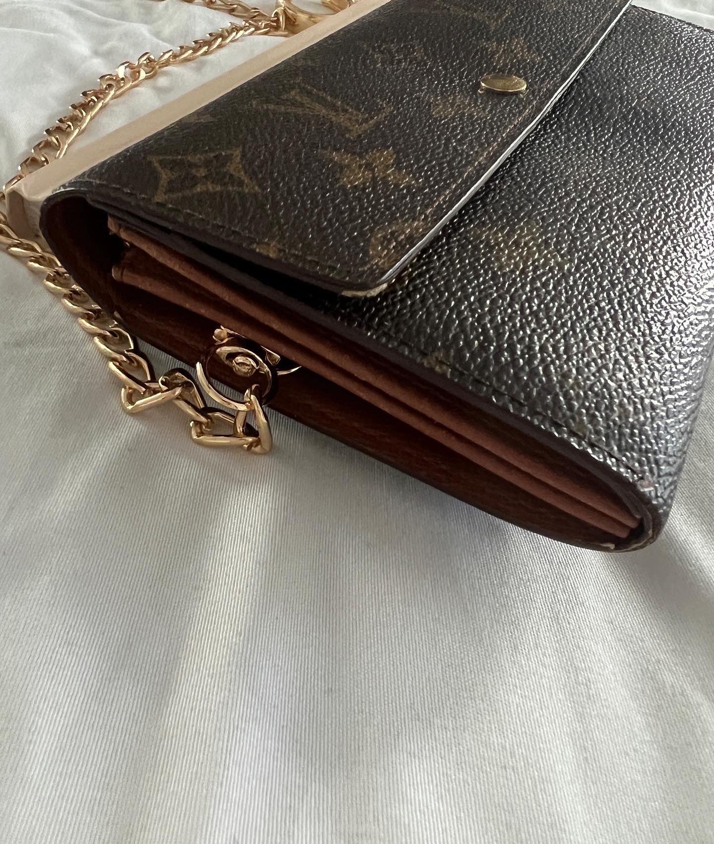 Pre-owned Louis Vuitton Monogram Wallet Crossbody Bag