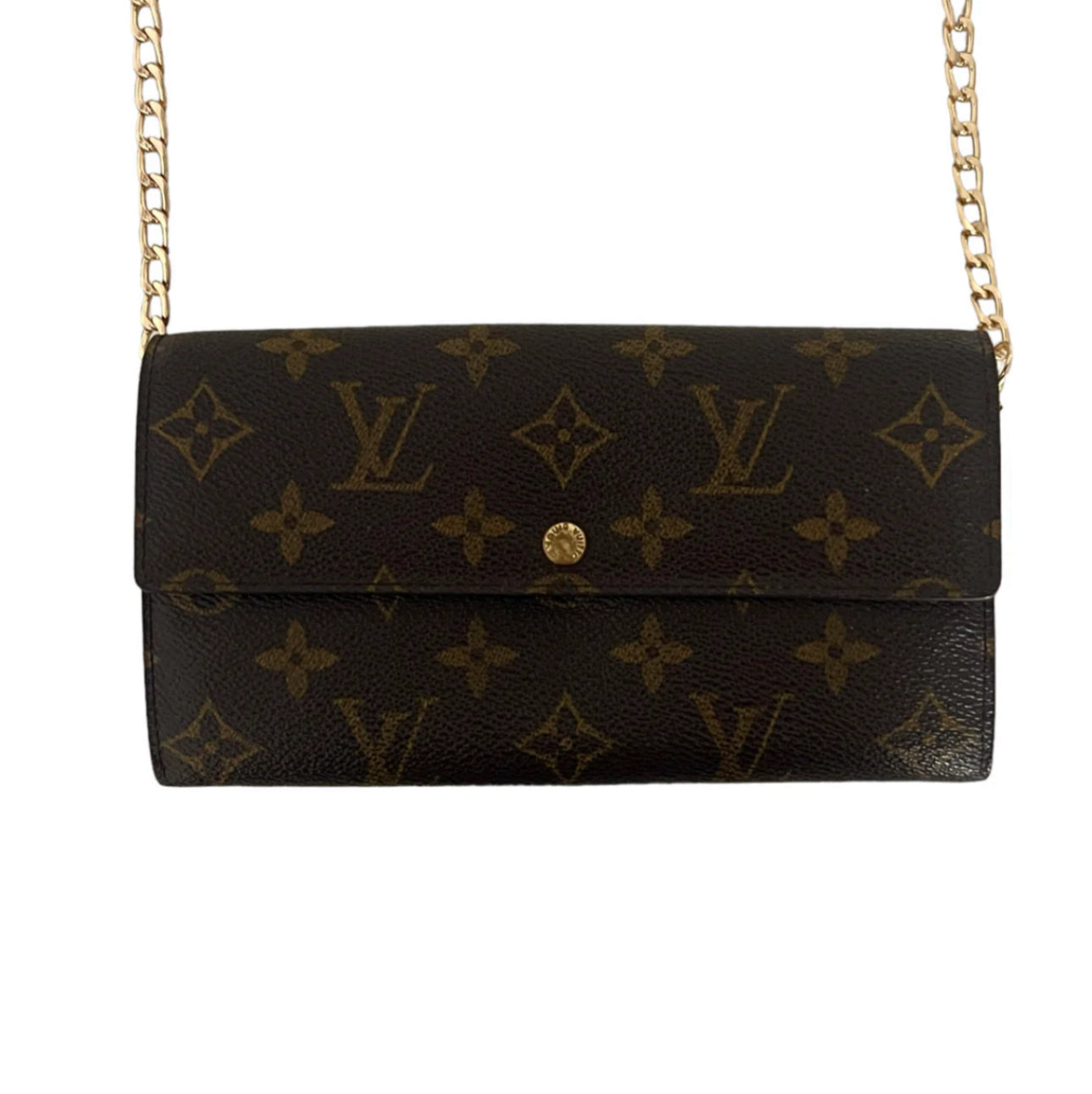 Pre-Owned  Louis Vuitton Monogram Wallet Crossbody Bag