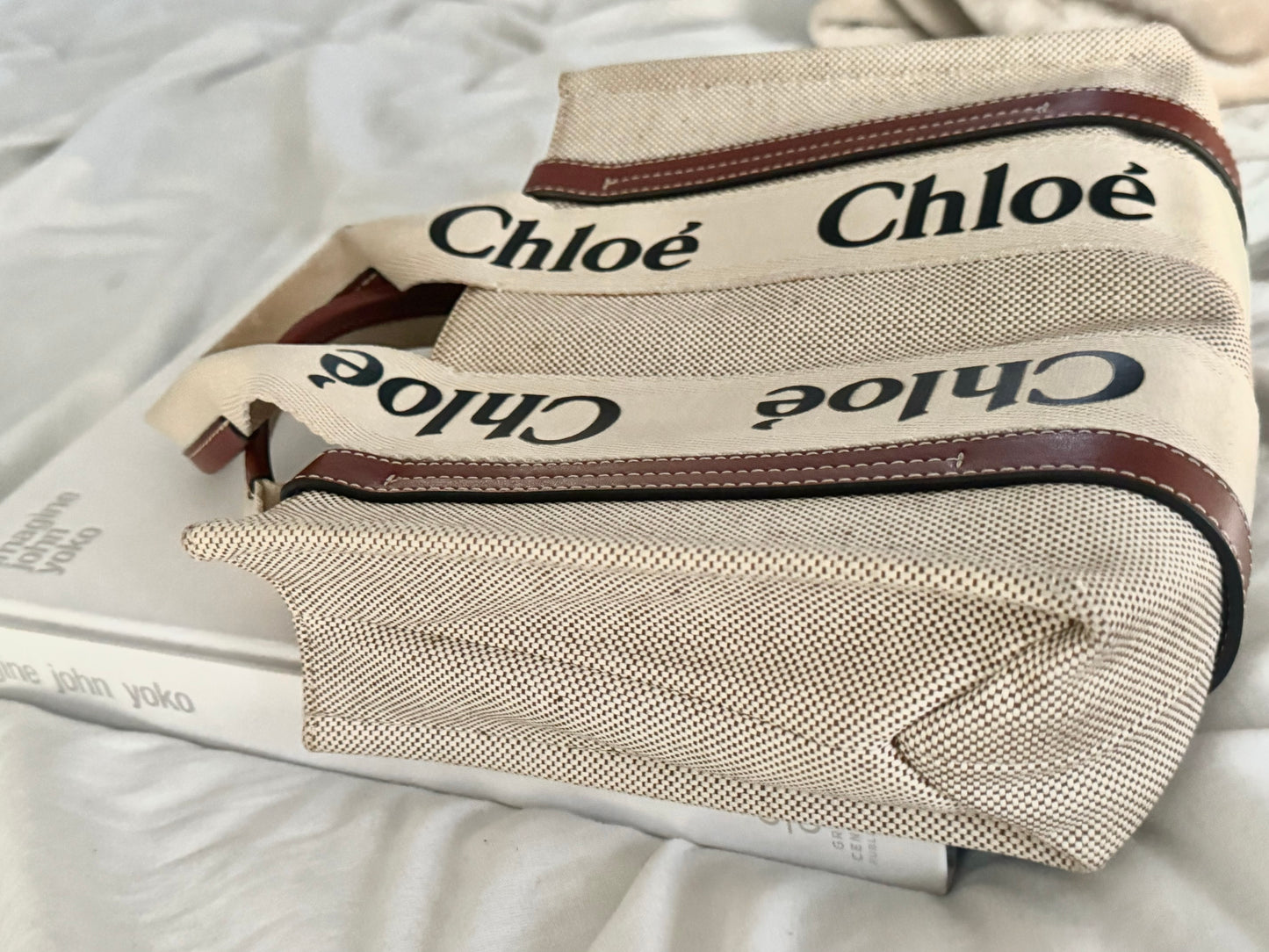 Pre-Owned Chloe Woody Tote Bag