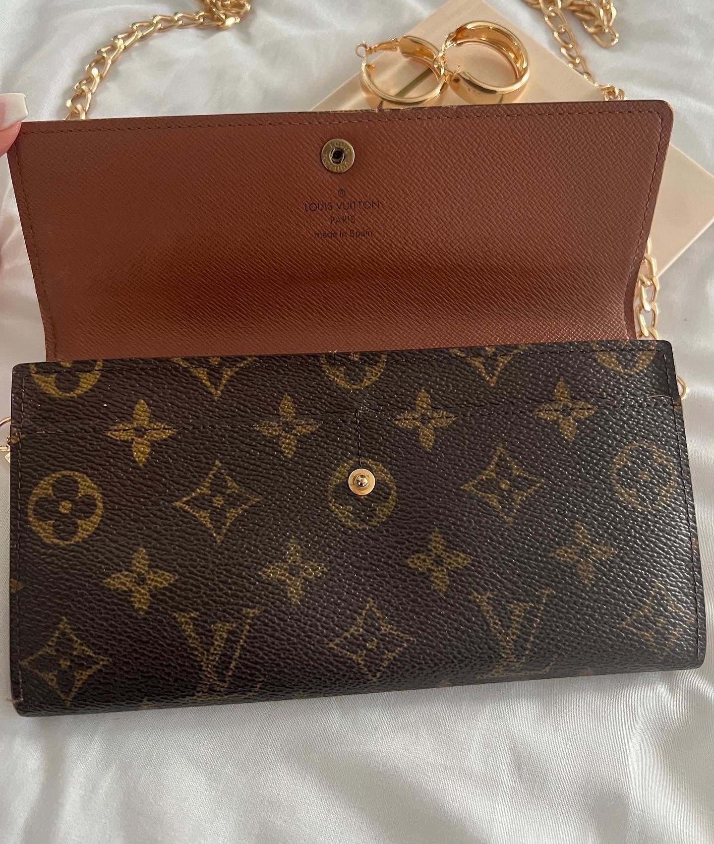 Pre-owned Louis Vuitton Monogram Wallet Crossbody Bag