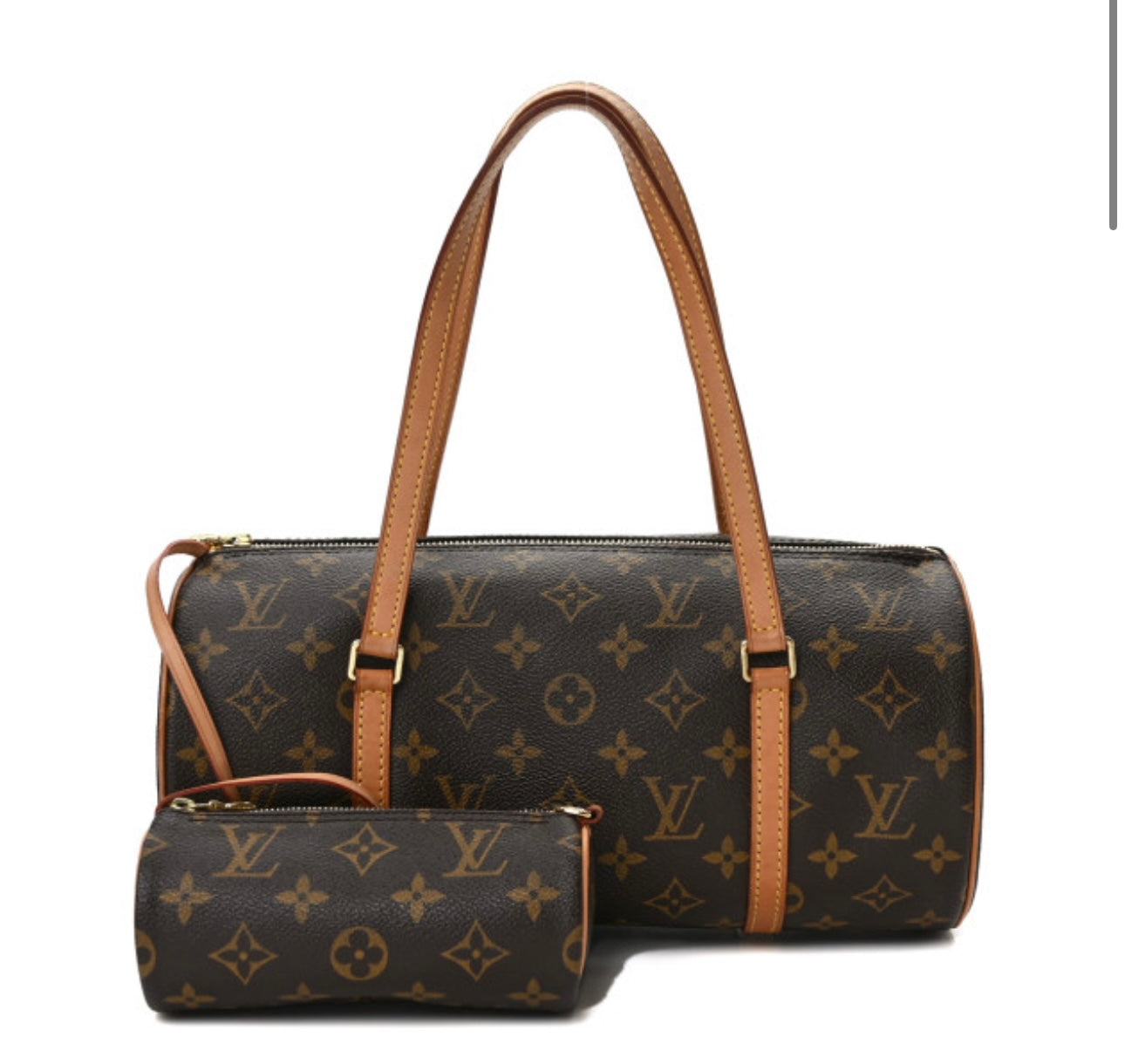 Pre-Owned Louis Vuitton Papillon 30 with Companion