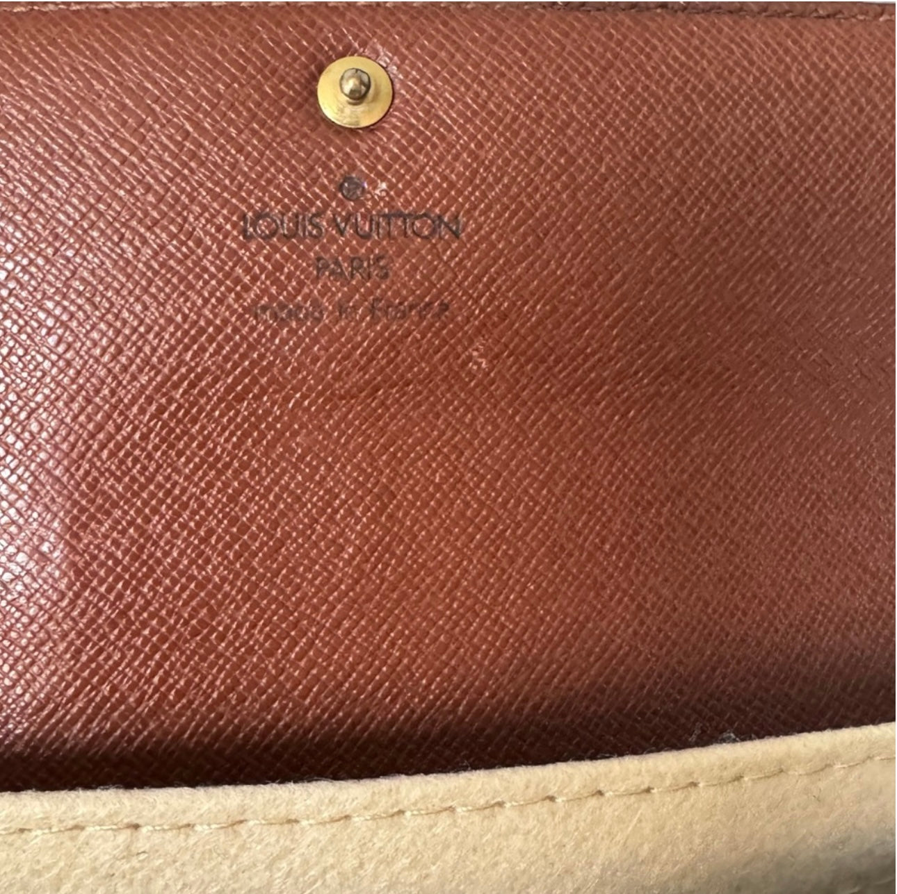 Pre-Owned  Louis Vuitton Monogram Wallet Crossbody Bag