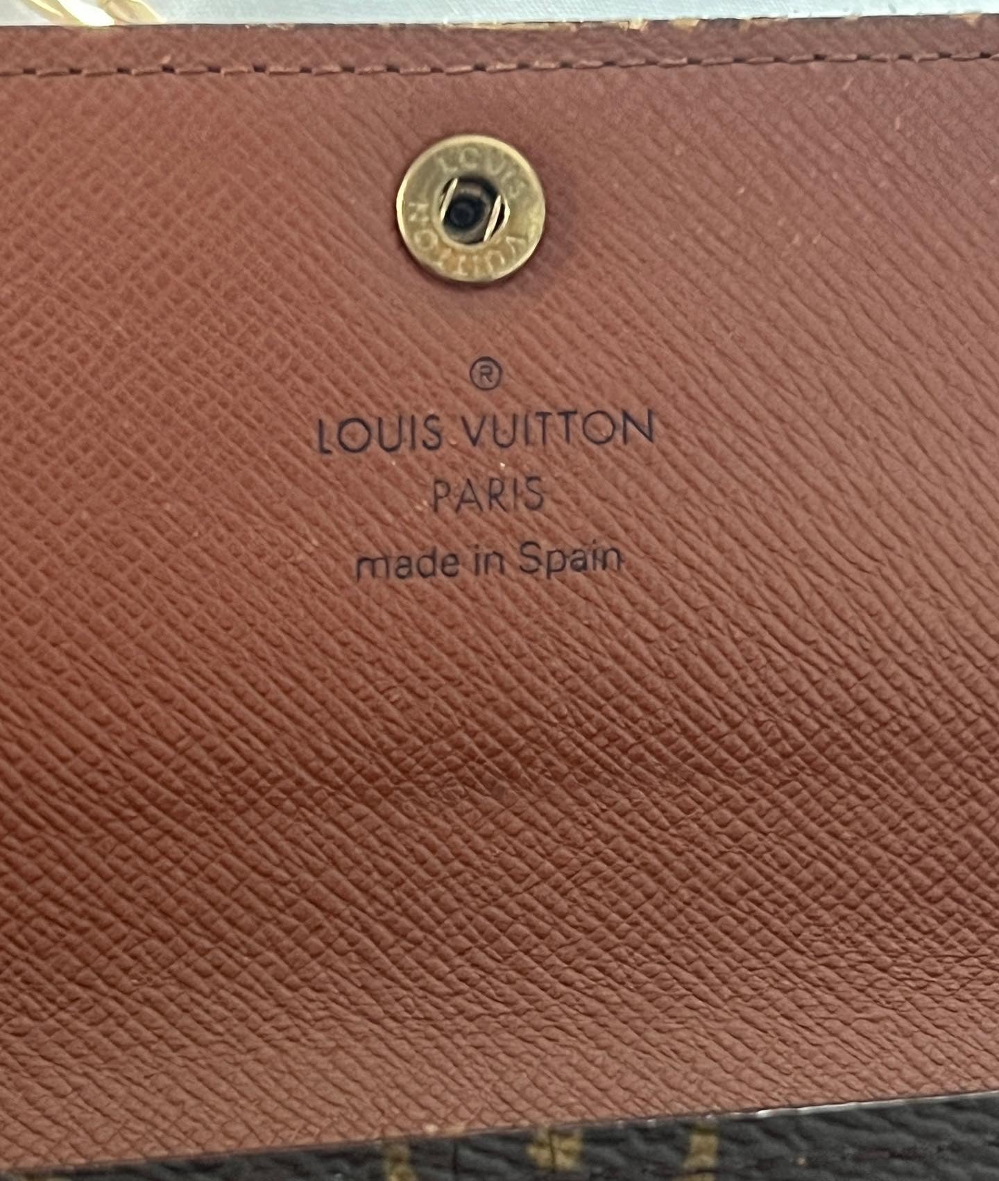 Pre-owned Louis Vuitton Monogram Wallet Crossbody Bag