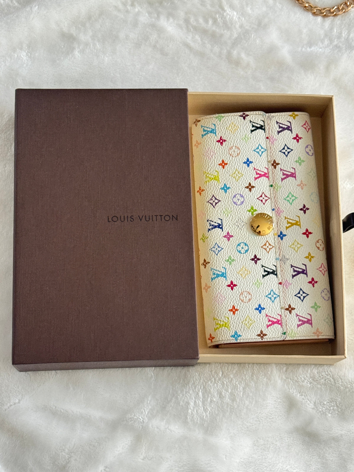 Pre-Owned  Louis Vuitton Multicolore Wallet On Chain Crossbody Bag