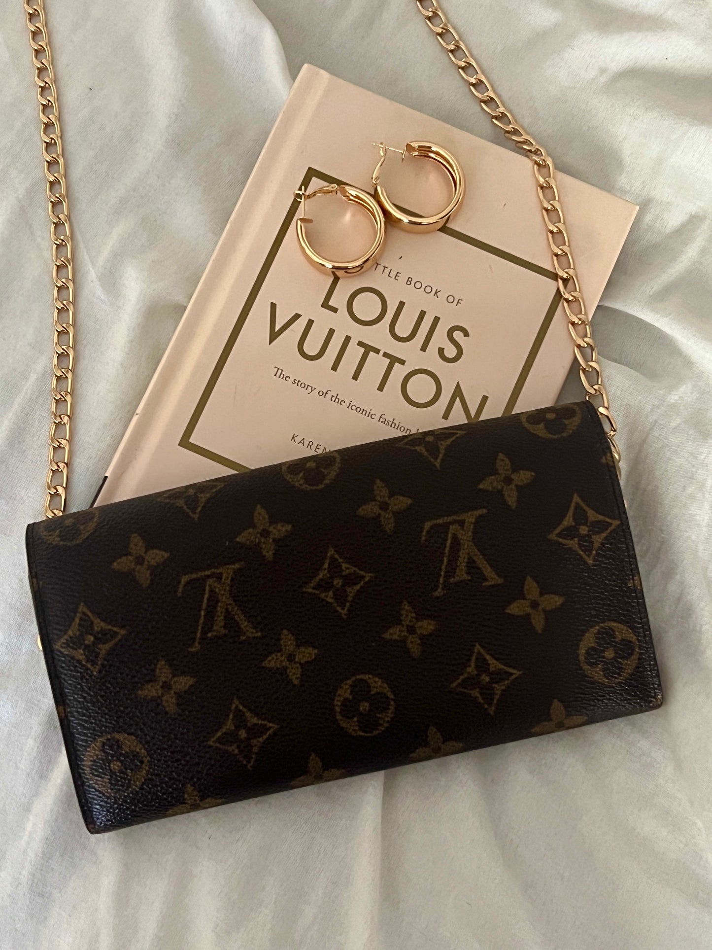 Pre-owned Louis Vuitton Monogram Wallet Crossbody Bag