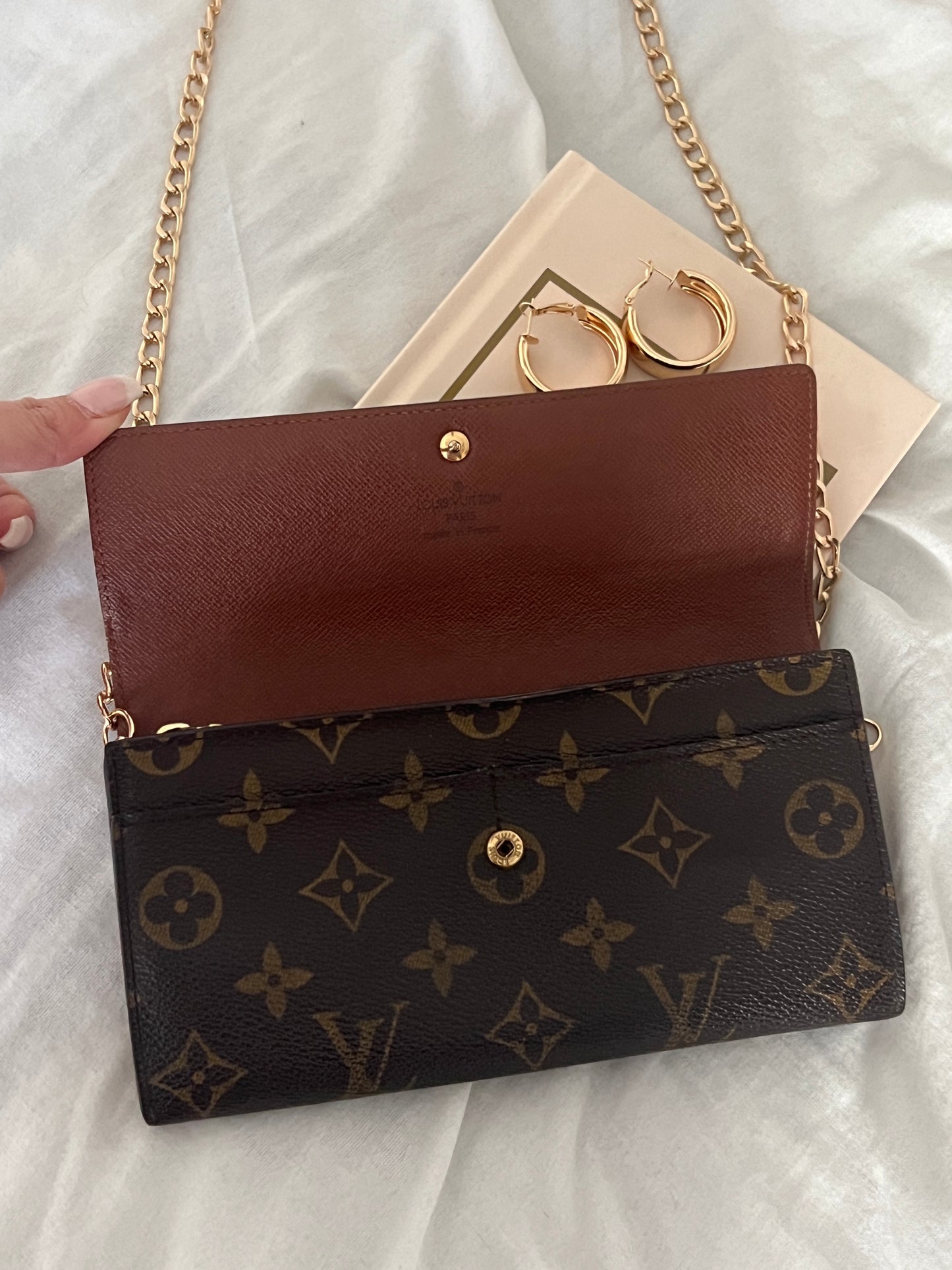 Pre-owned Louis Vuitton Monogram Wallet Crossbody Bag