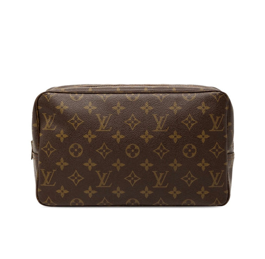 Pre-Owned Louis Vuitton Monogram Trousse Toilette 28 Cosmetic Pouch Clutch Bag