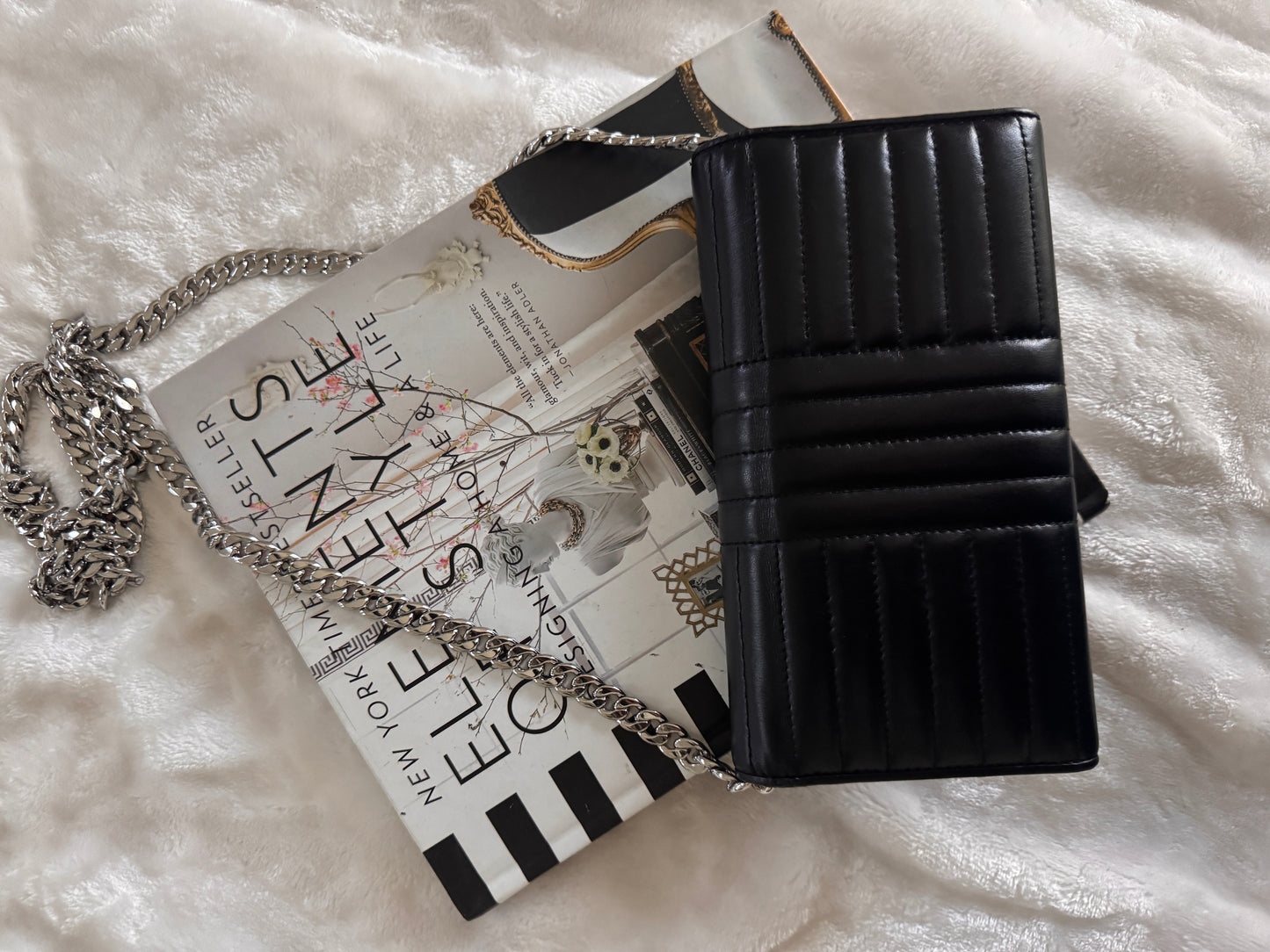Pre-Owned Prada Diagramme Wallet On Chain