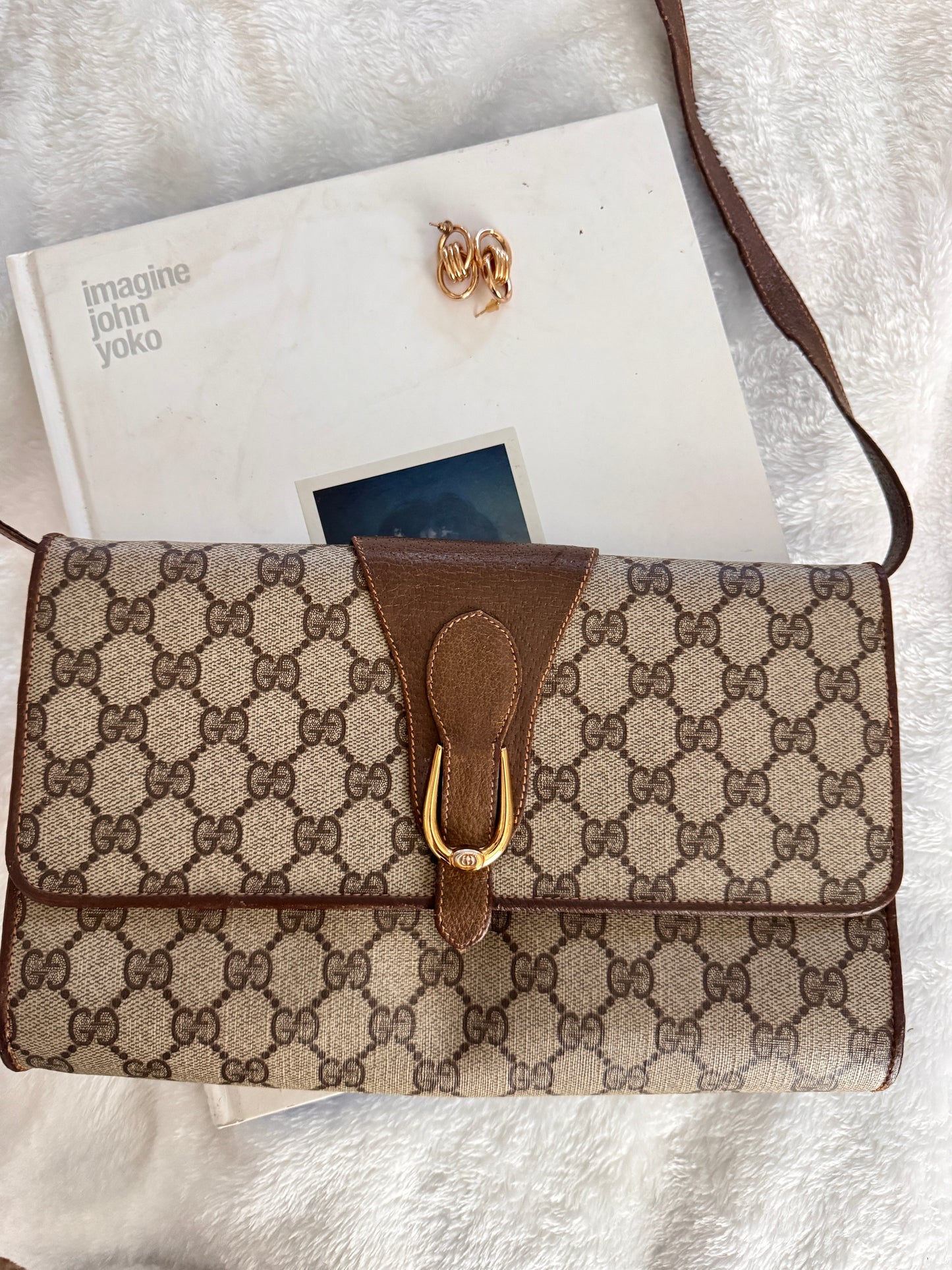Pre-Owned  GUCCI GG Supreme Shoulder Bag