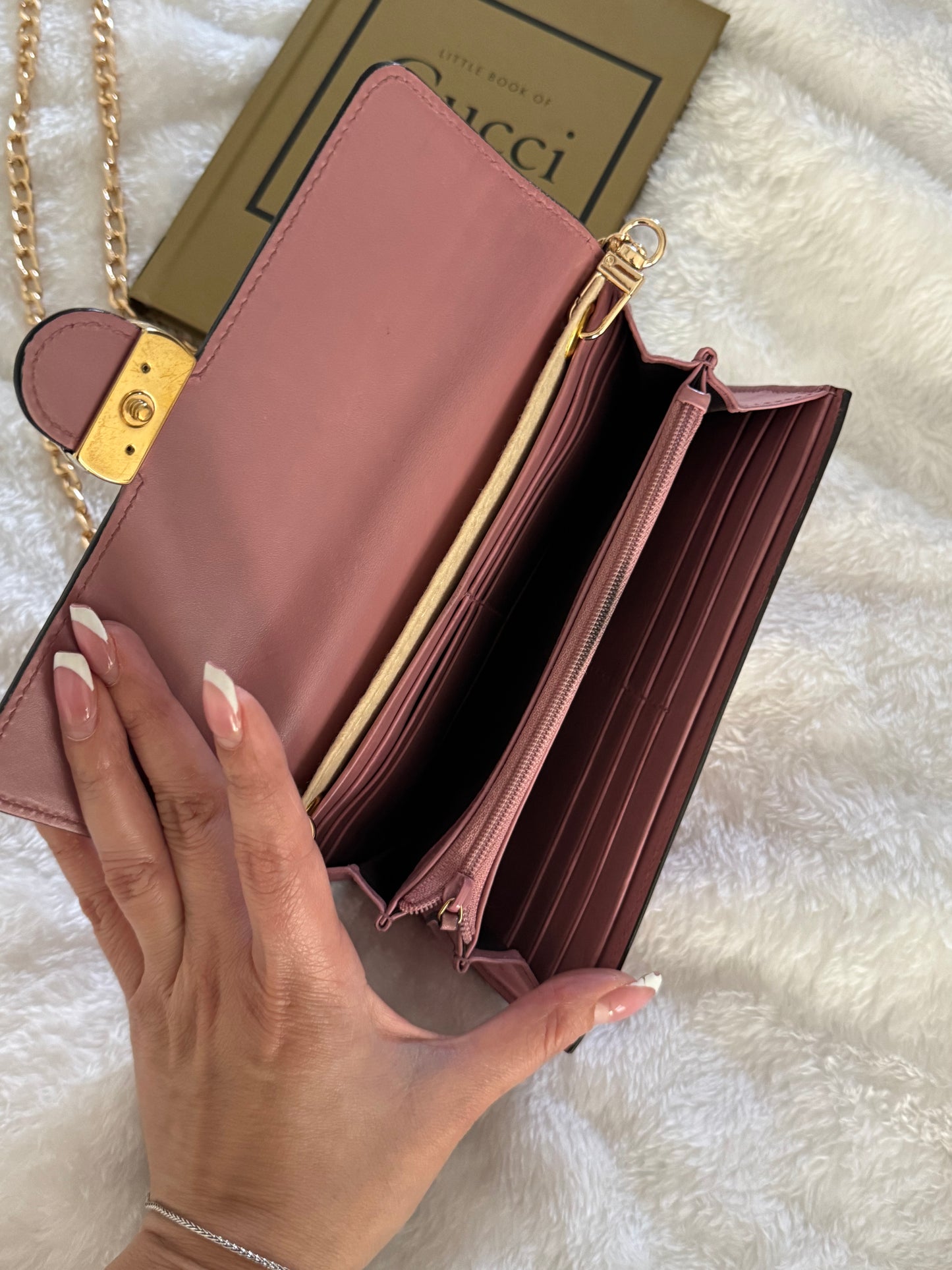 Pre-Owned GUCCI Guccissima Icon Wallet Crossbody Bag