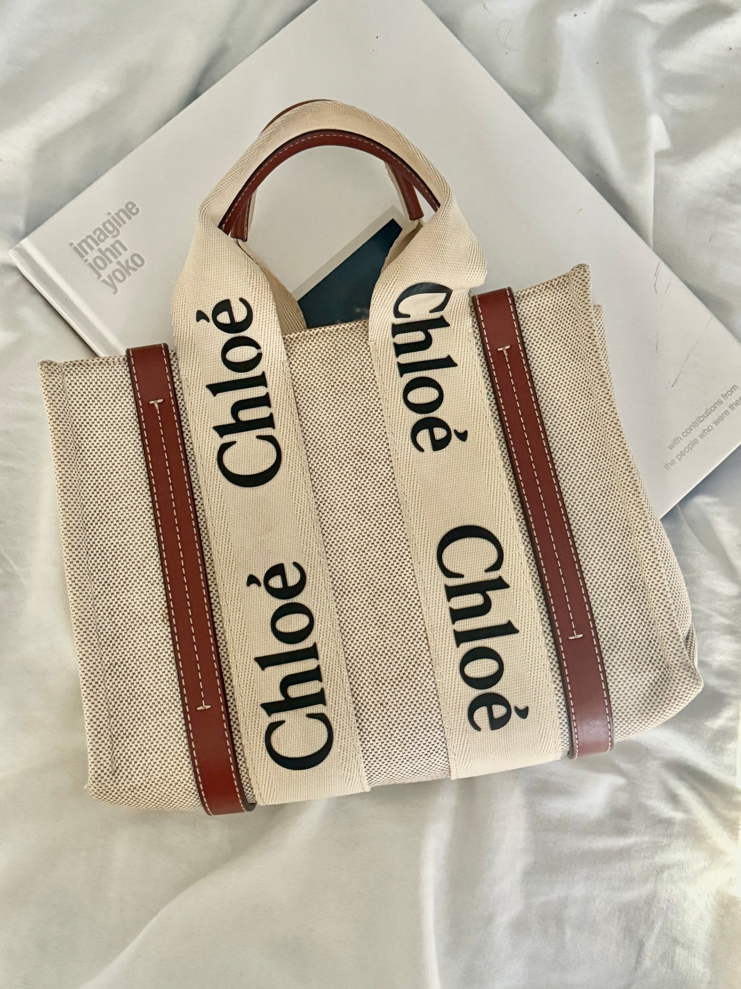 Pre-Owned Chloe Woody Tote Bag