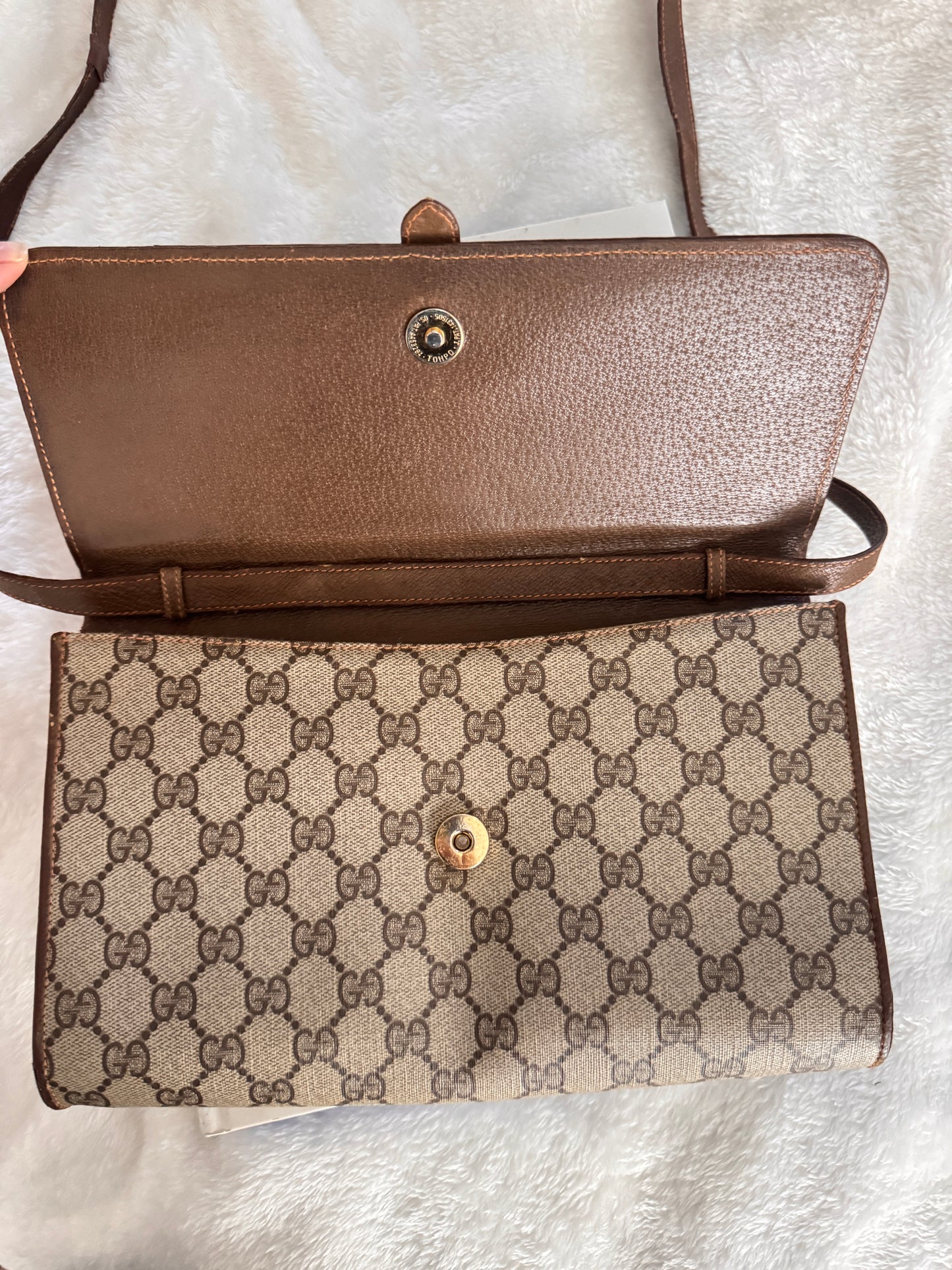 Pre-Owned  GUCCI GG Supreme Shoulder Bag