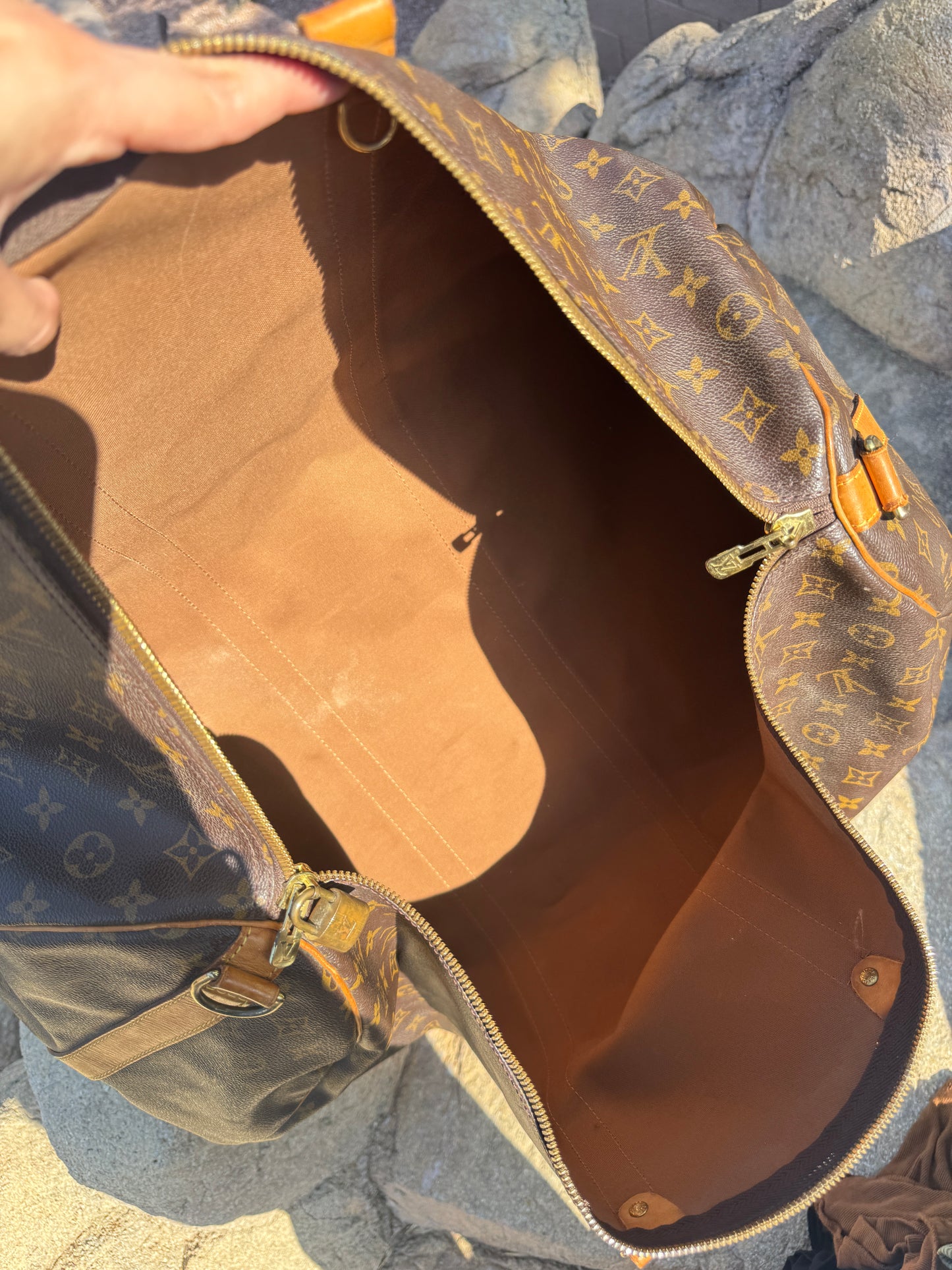 Pre-owned Louis Vuitton Keepall Bandoulière 60 / Boston Bag