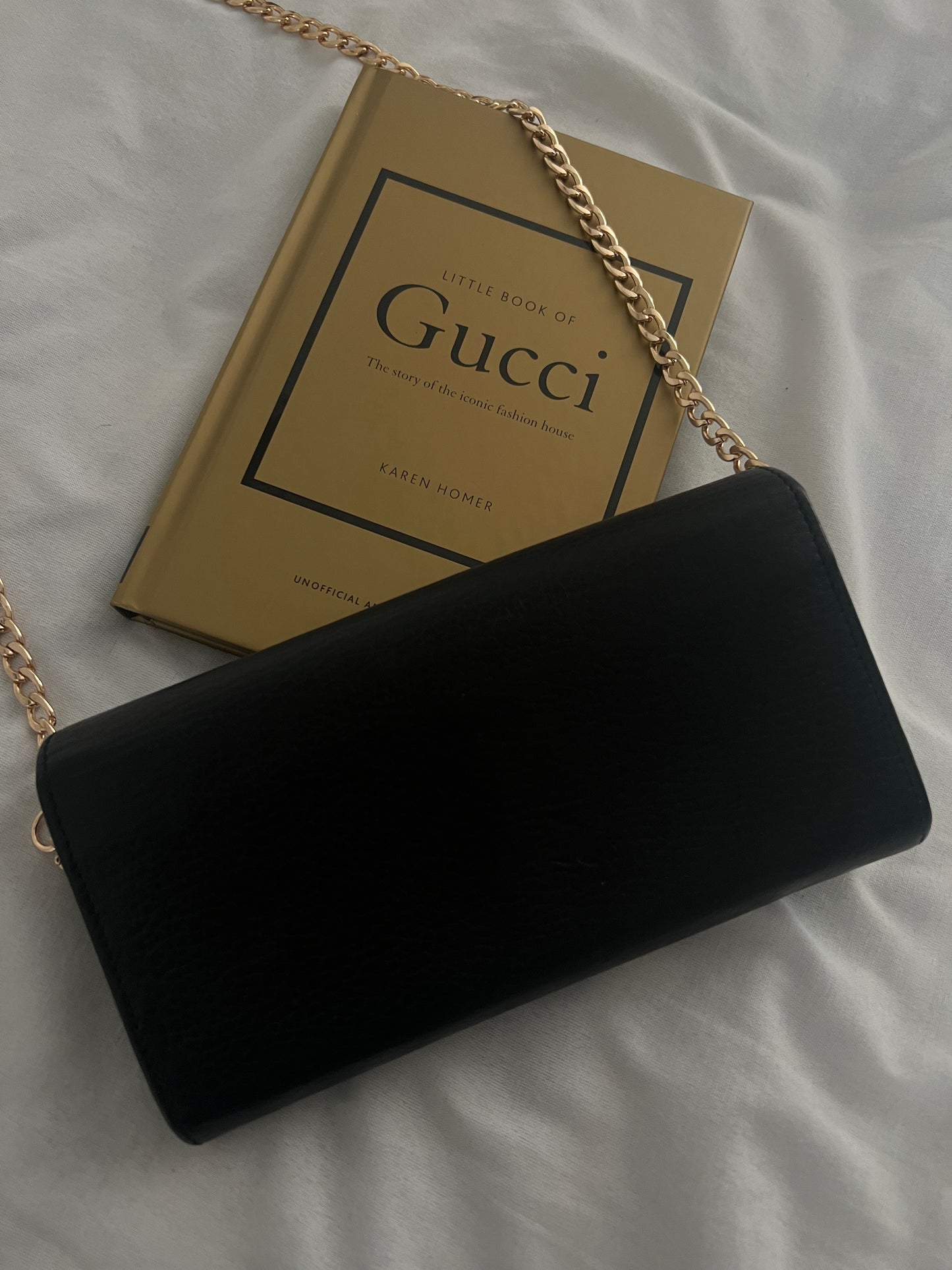 Pre-owned Gucci GG Marmont Wallet On Chain Crossbody Bag