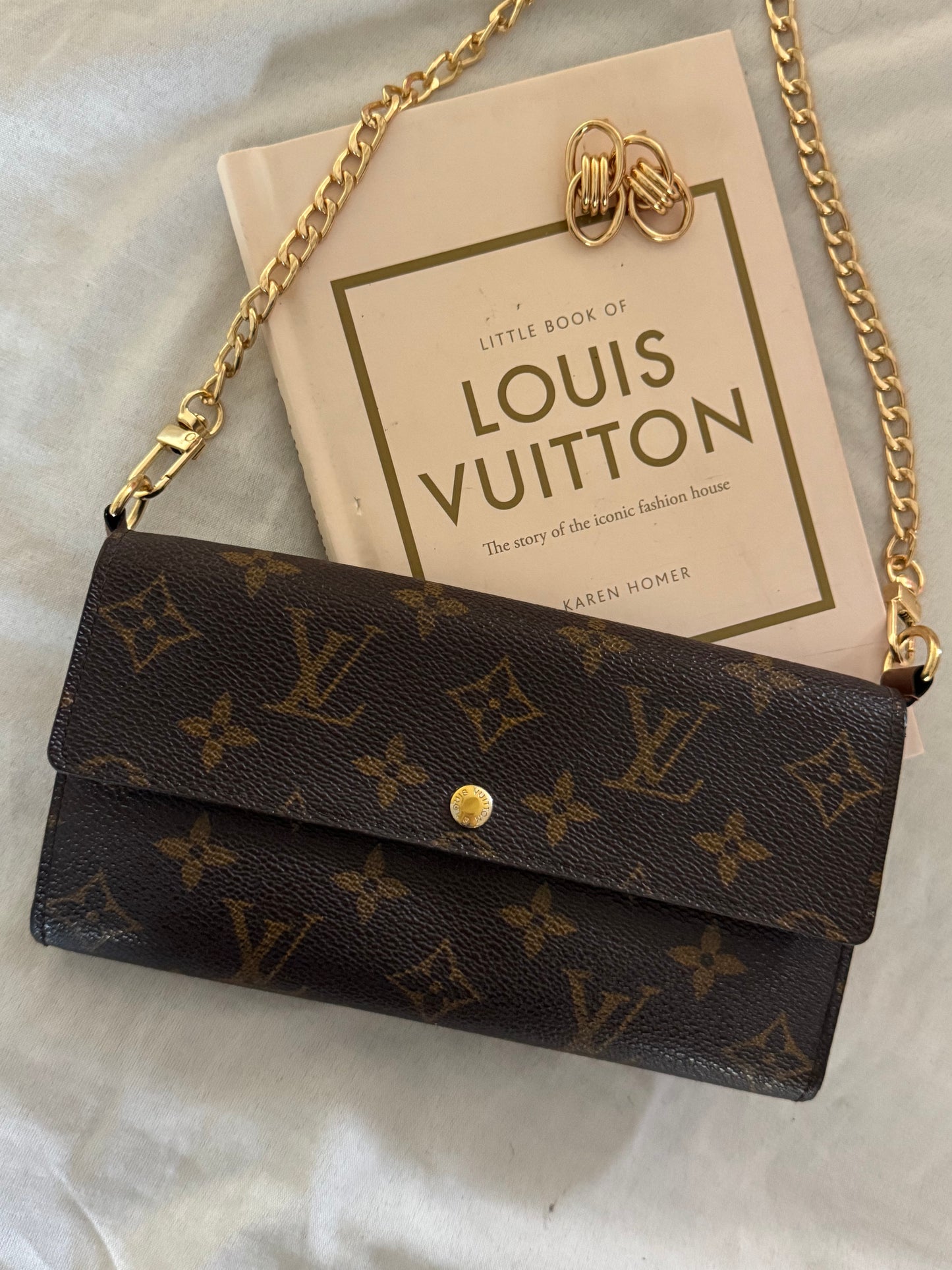 Pre-Owned  Louis Vuitton Monogram Wallet Crossbody Bag