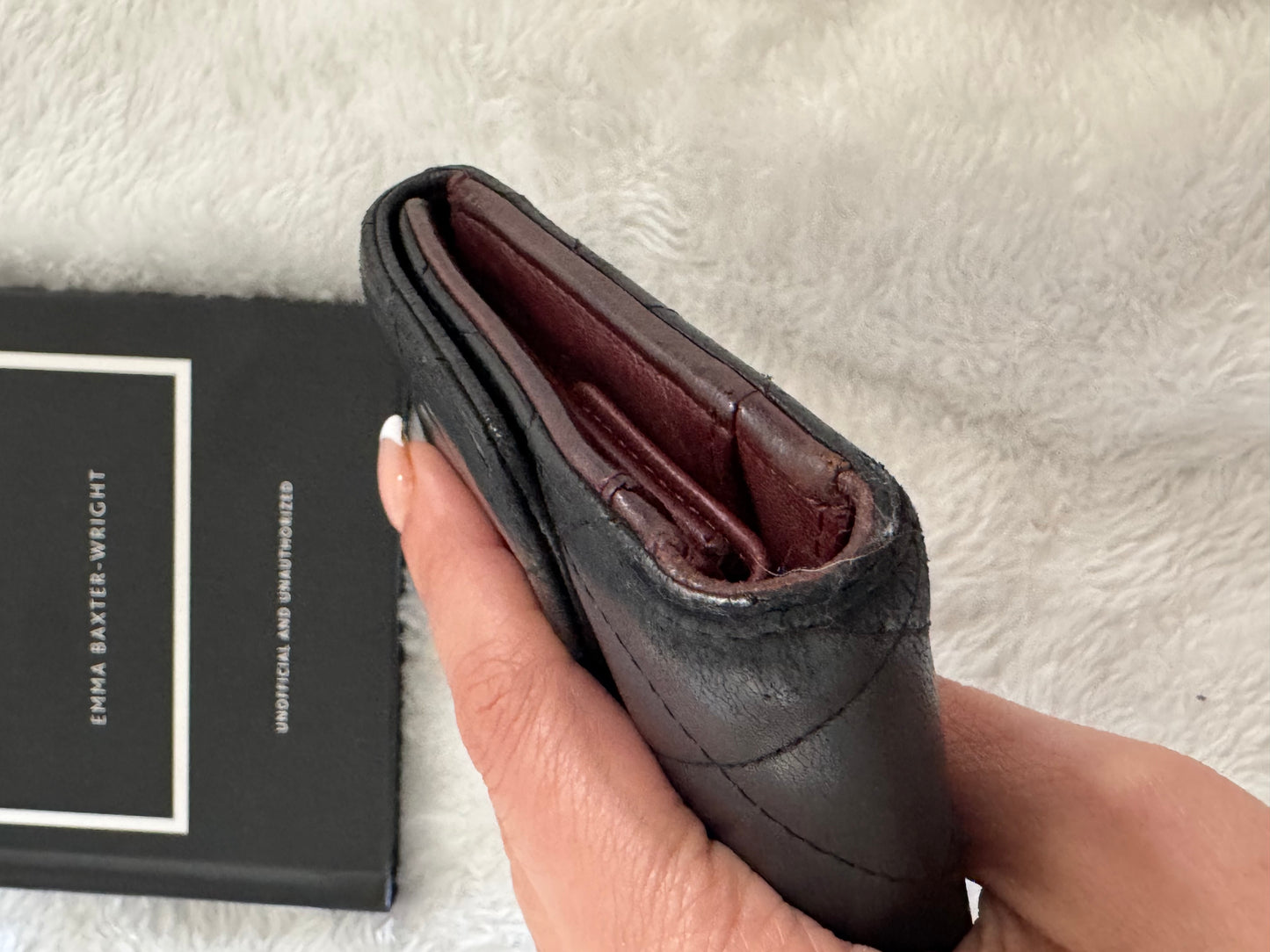 Pre-Owned  CHANEL Matelasse wallet on chain crossbody bag