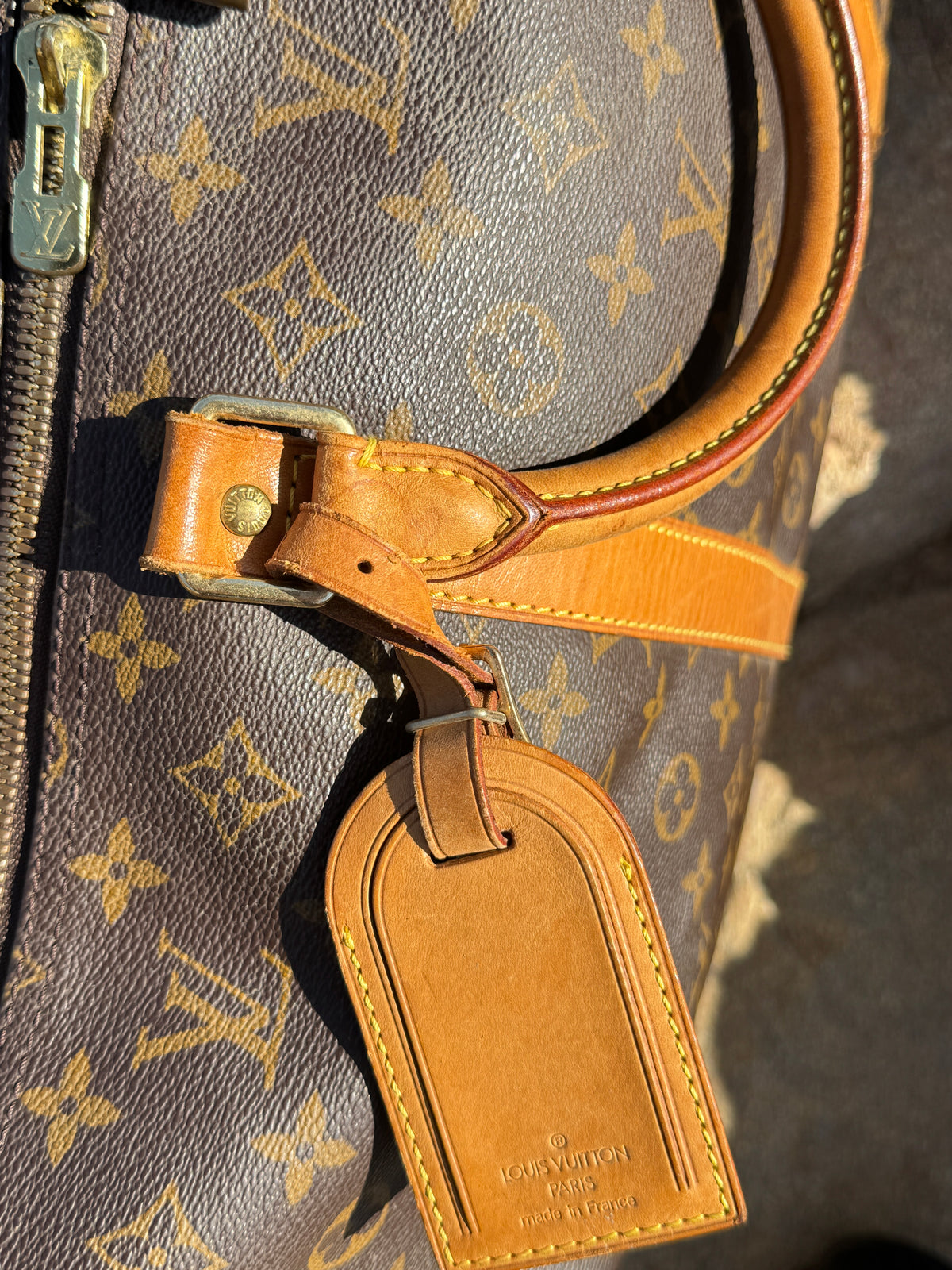 Pre-owned Louis Vuitton Keepall Bandoulière 60 / Boston Bag