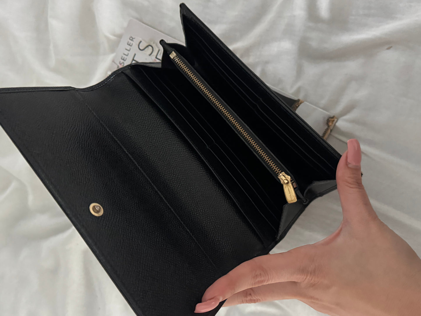 Pre-Owned Dolce&Gabbana Sicily Leather Crossbody Bag