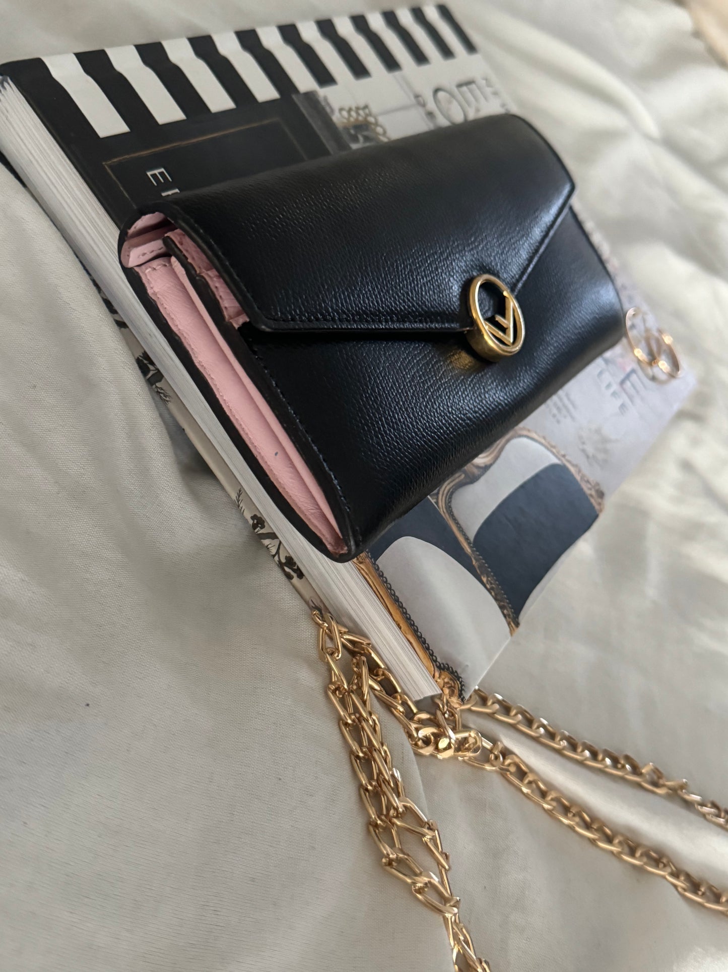 Pre-Owned  Fendi Wallet On Chain Crossbody Bag