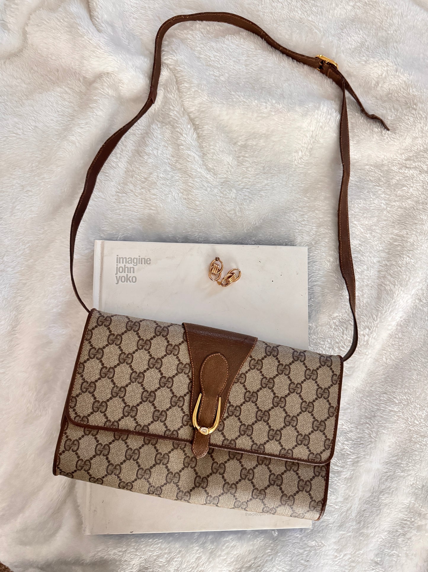 Pre-Owned  GUCCI GG Supreme Shoulder Bag