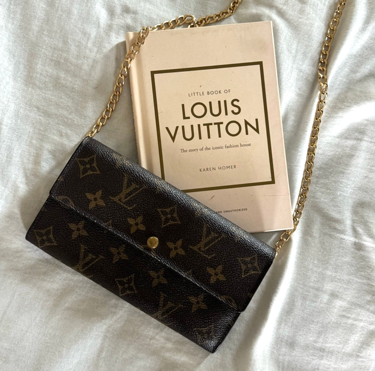 Pre-Owned  Louis Vuitton Monogram Wallet Crossbody Bag