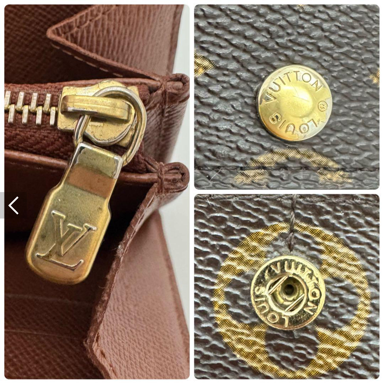 Pre-Owned  Louis Vuitton Monogram Wallet Crossbody Bag