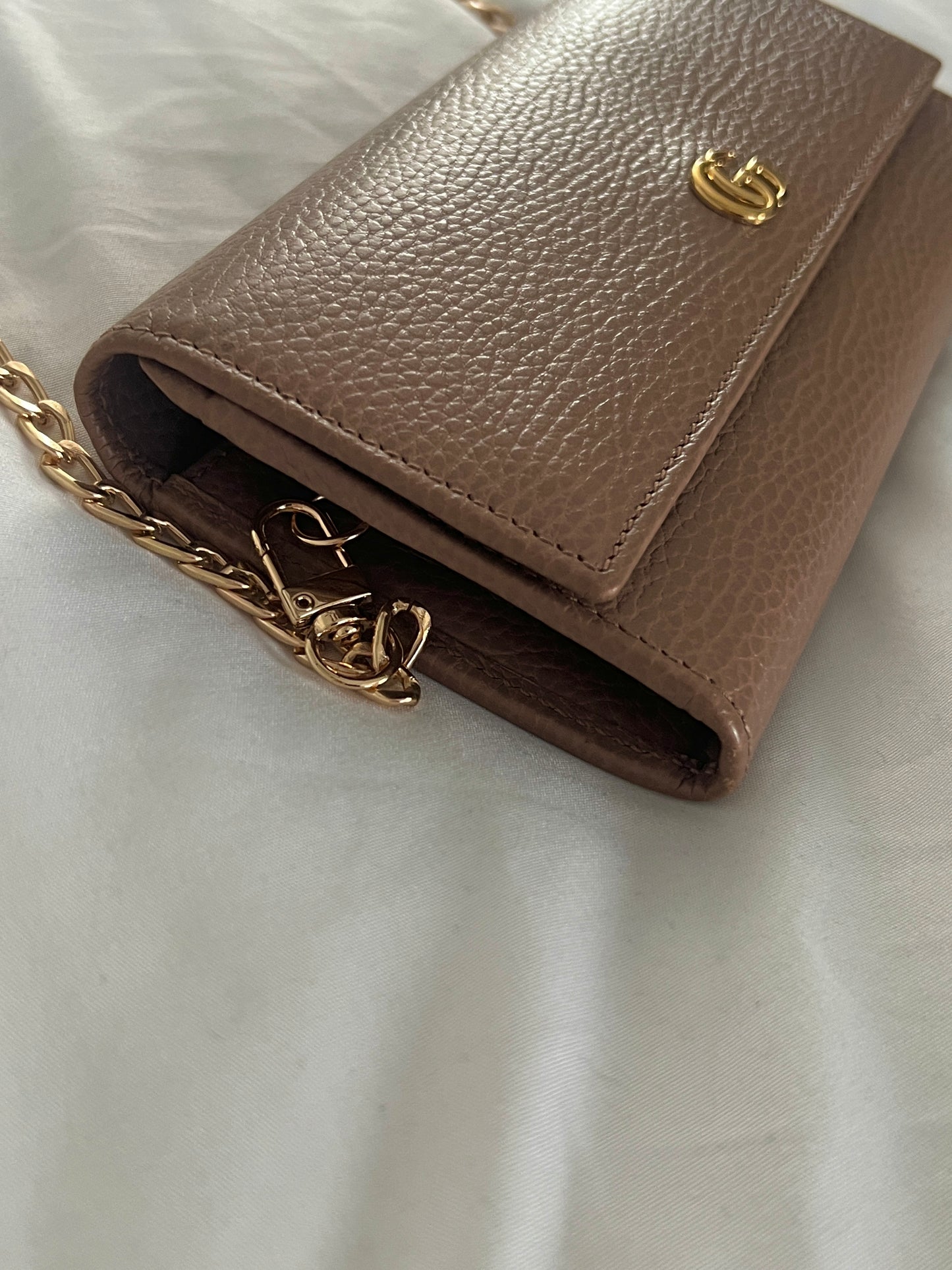 Pre-owned Gucci GG Marmont Wallet Crossbody Bag