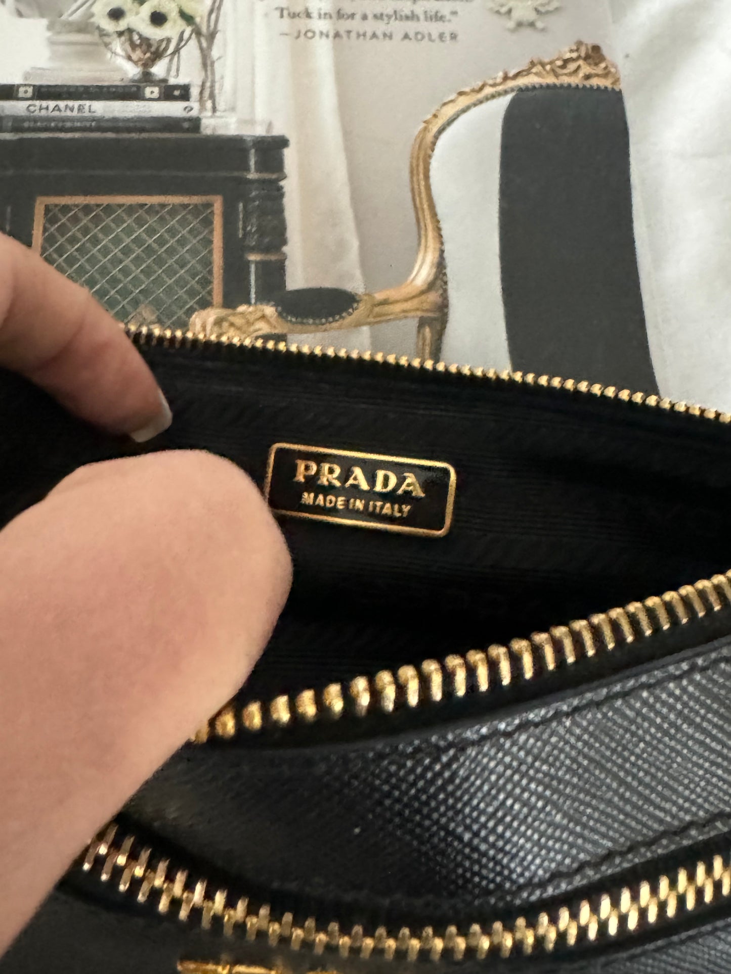 Pre-Owned  Prada Saffiano Crossbody Bag