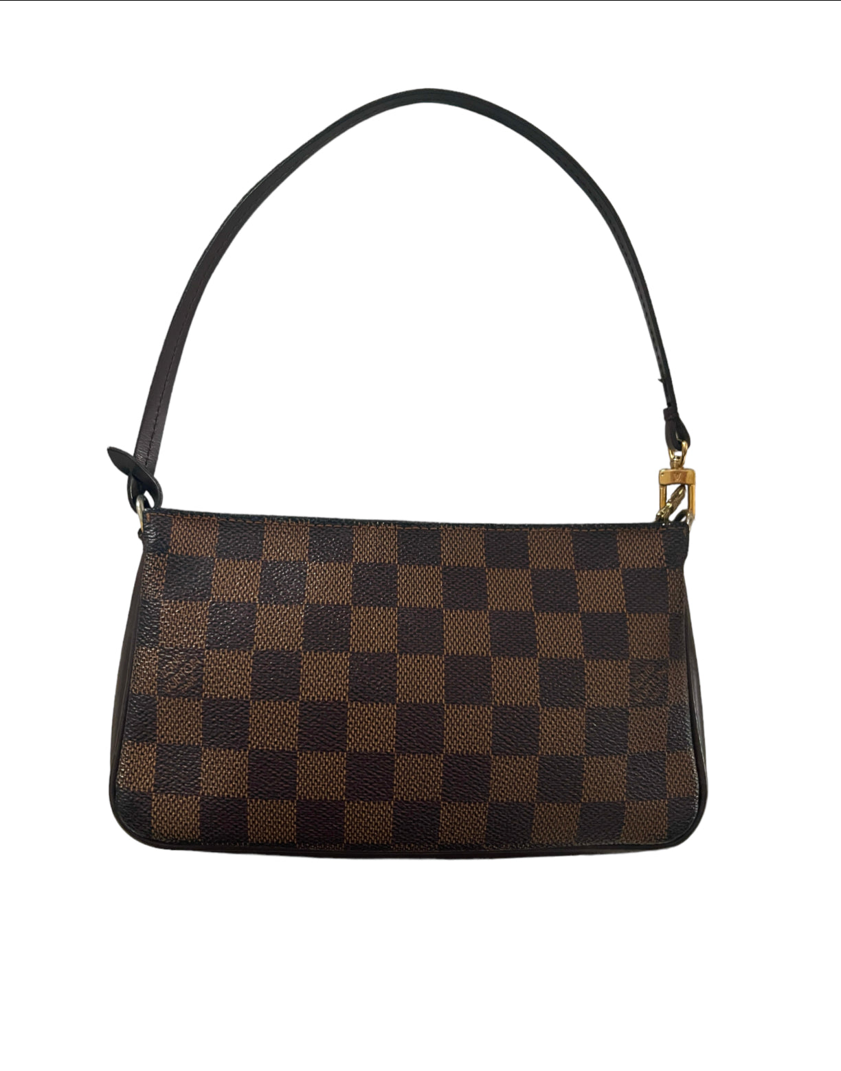 Pre-owned Louis Vuitton Damier Ebene Pochette Accessories