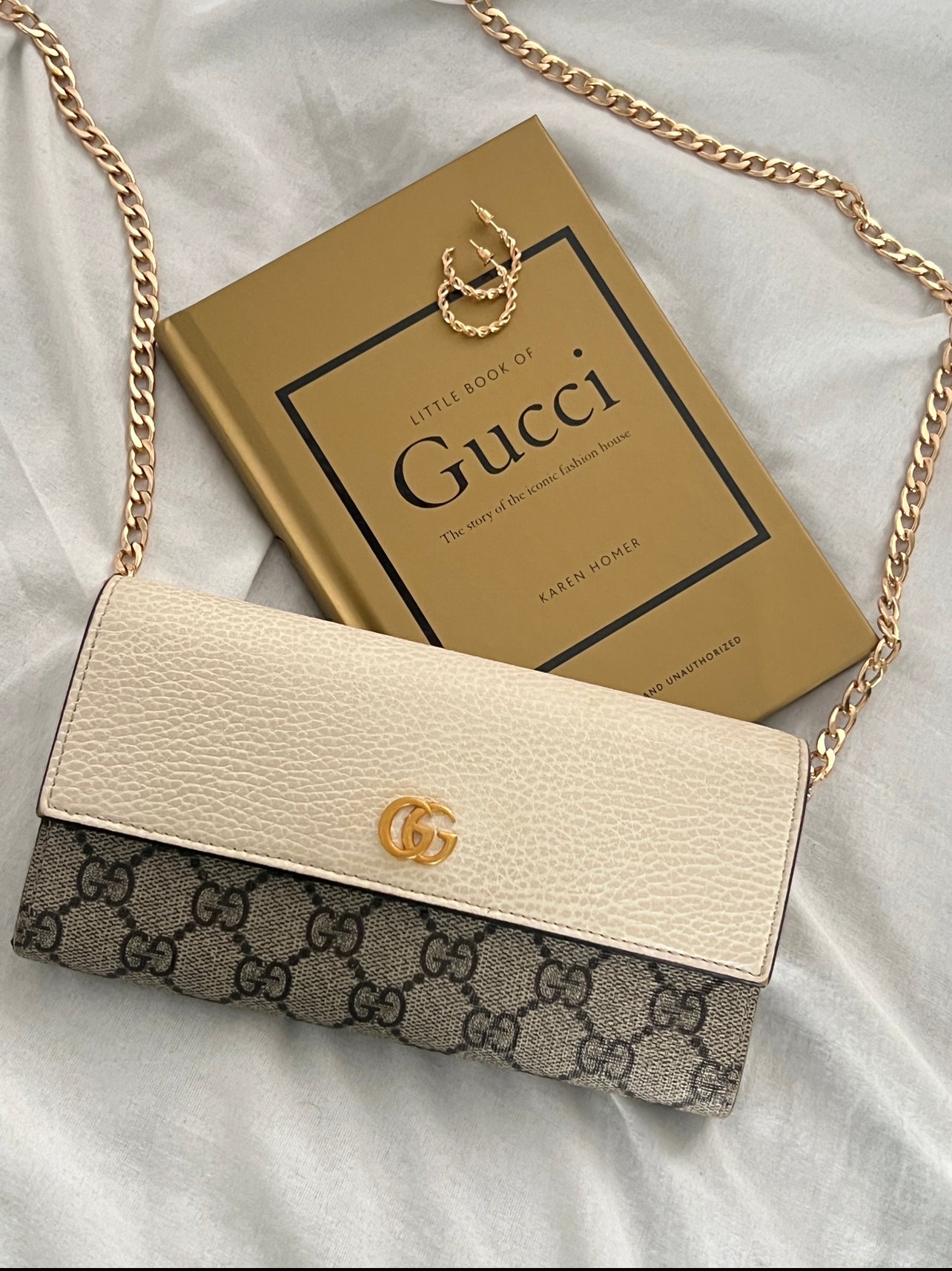 Pre-owned Gucci GG Marmont Wallet Crossbody Bag