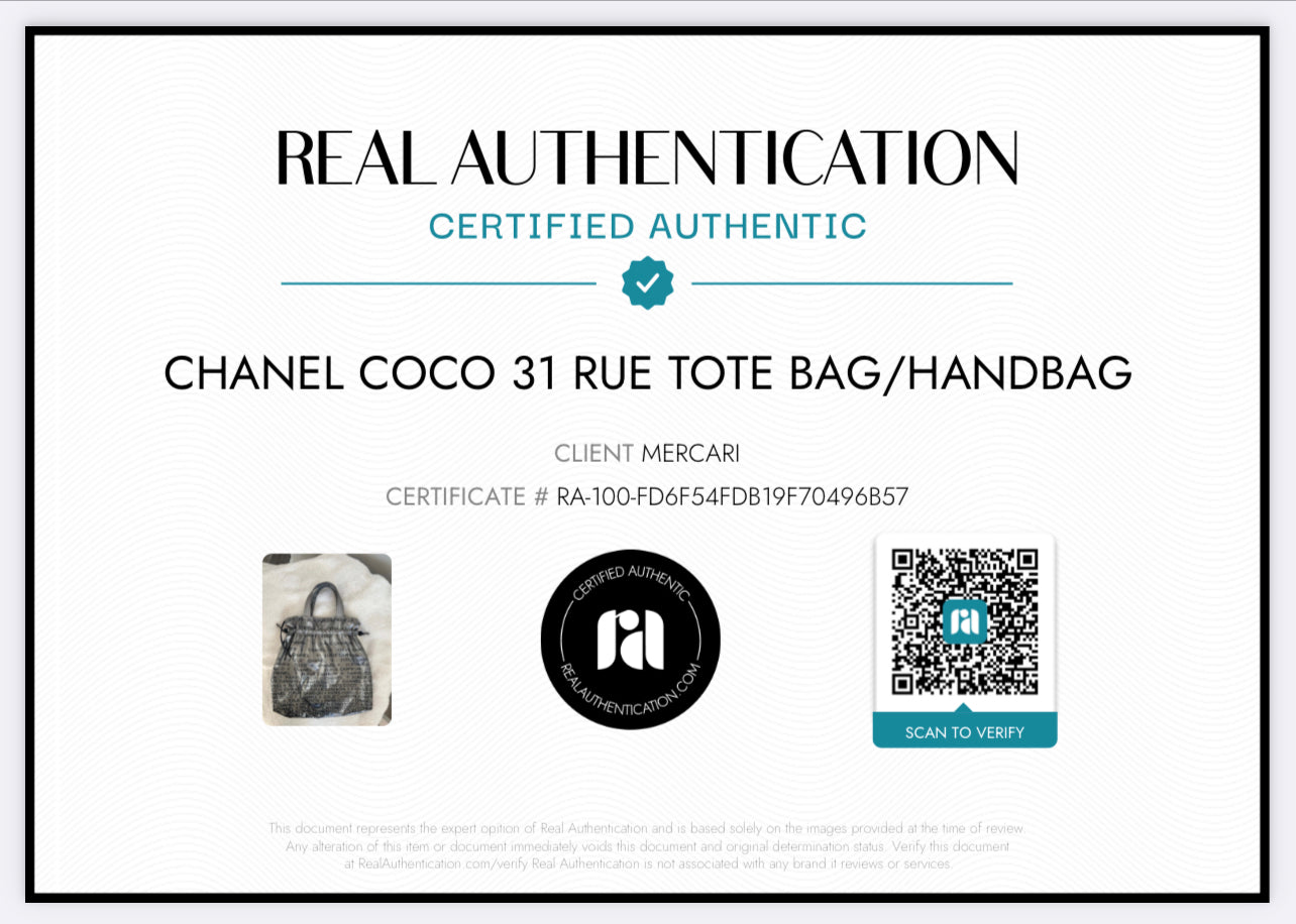 Pre-owned Chanel Coco 31 Rue Tote Bag/Handbag