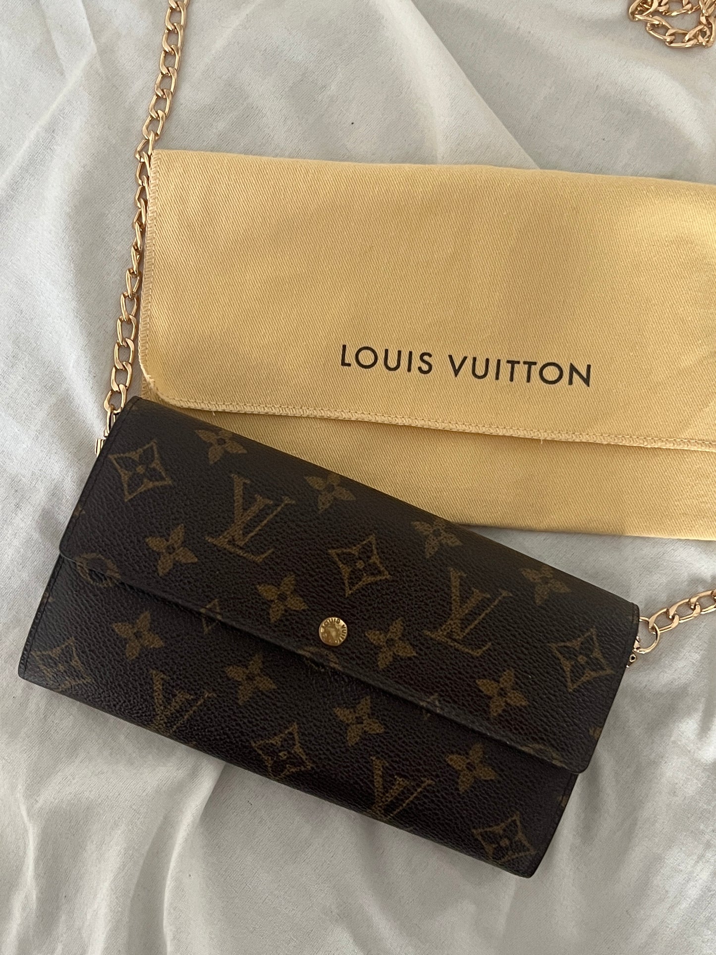 Pre-owned Louis Vuitton Monogram Wallet Crossbody Bag