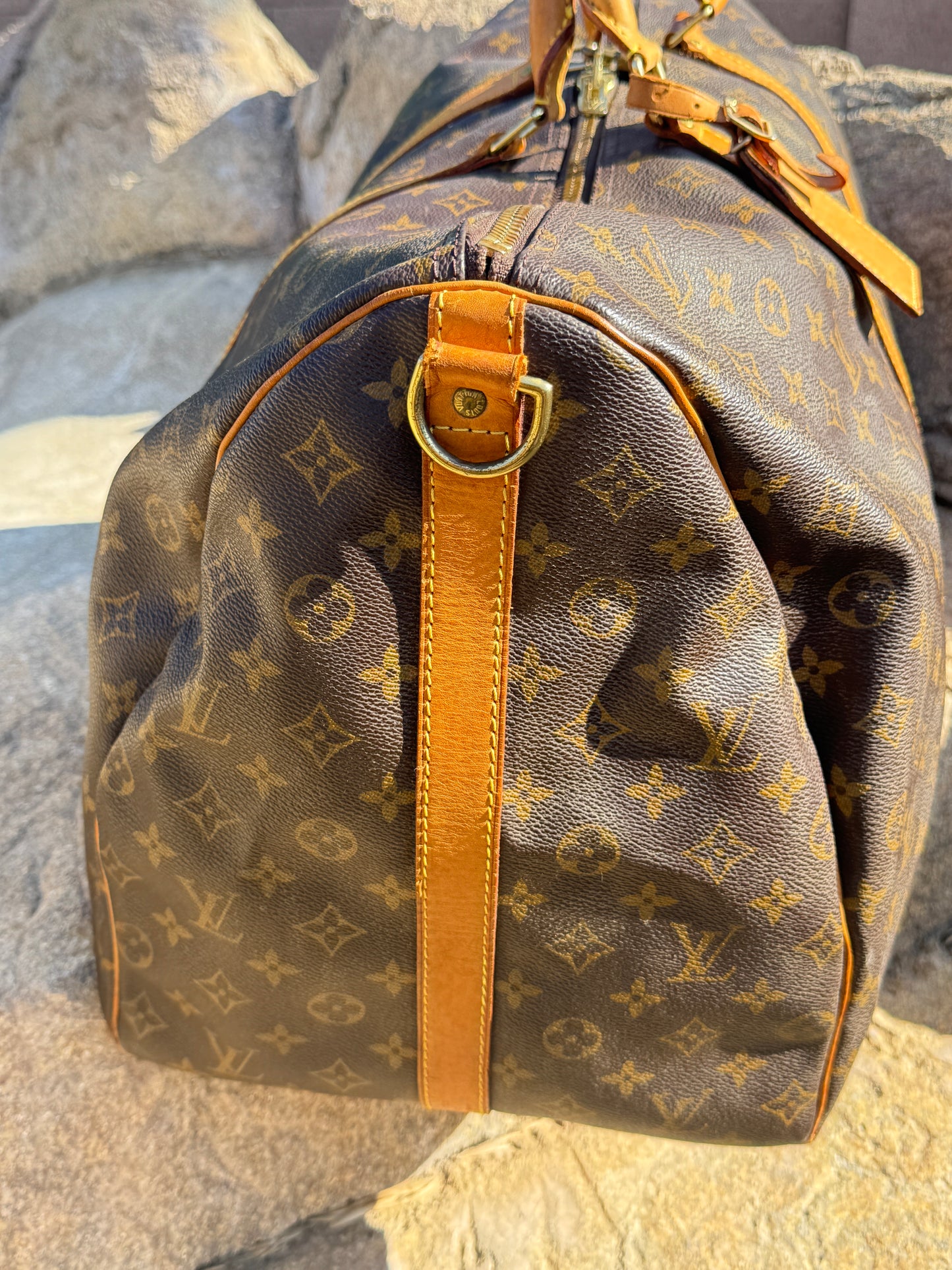 Pre-owned Louis Vuitton Keepall Bandoulière 60 / Boston Bag