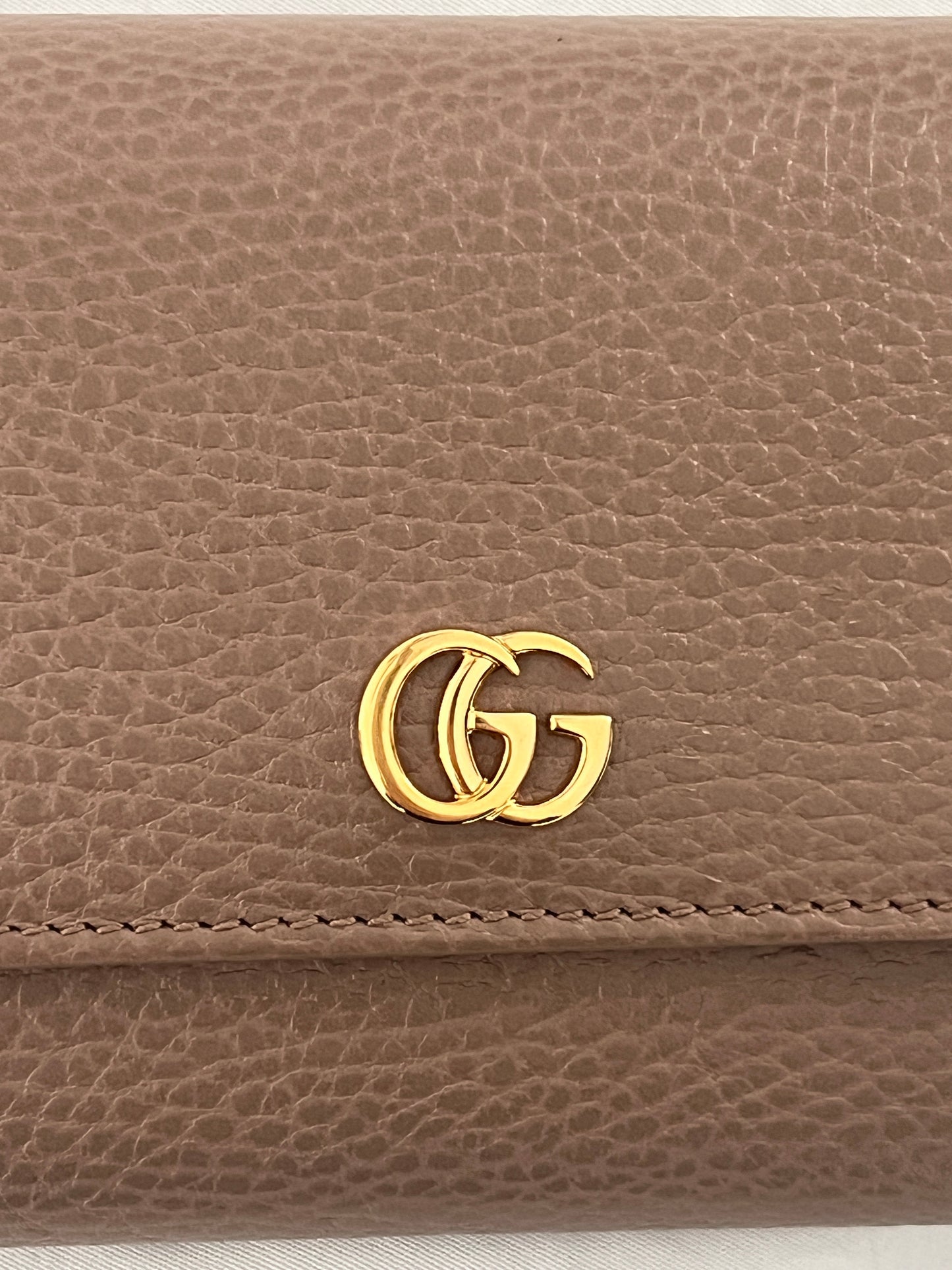 Pre-owned Gucci GG Marmont Wallet Crossbody Bag