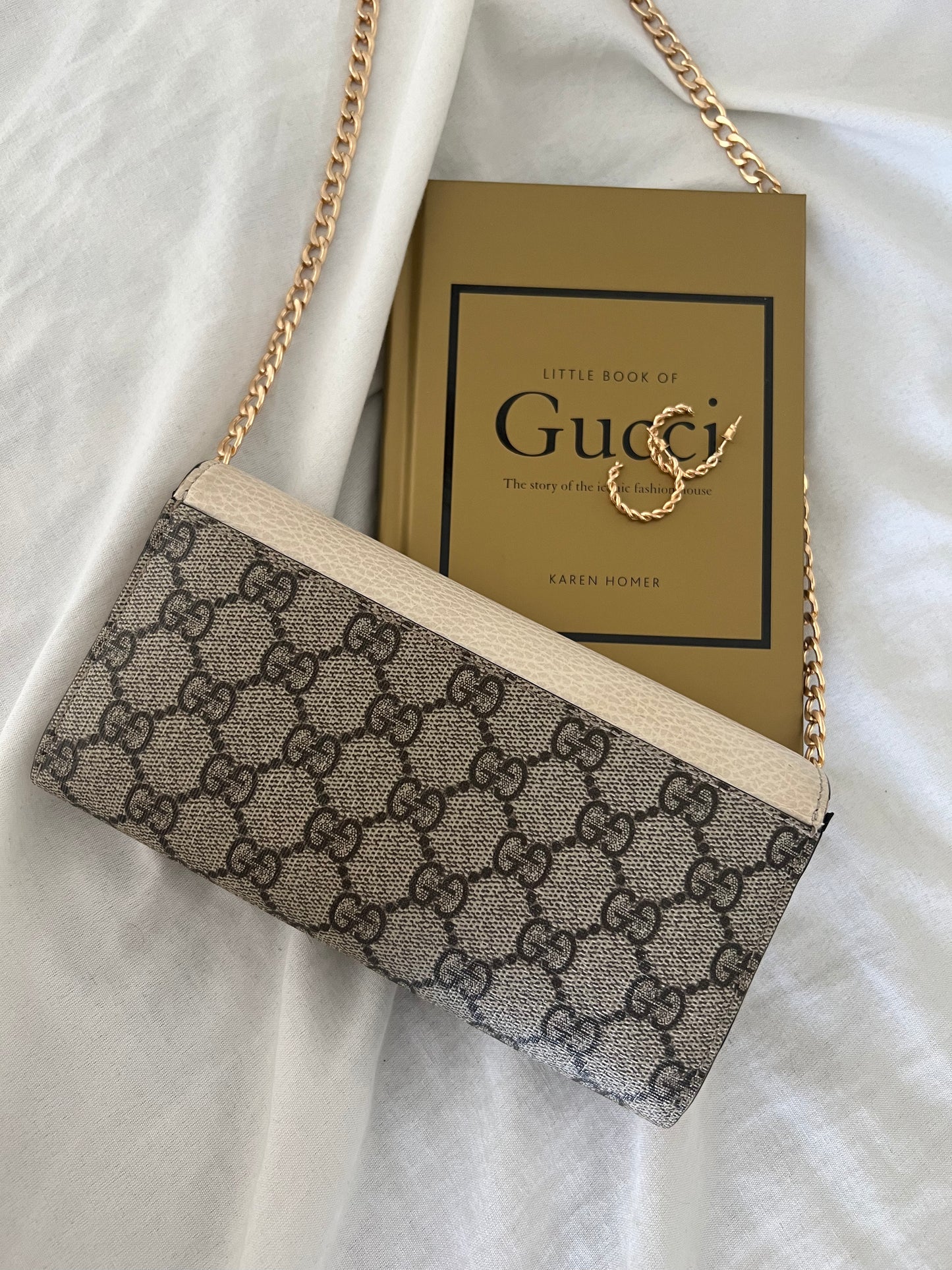 Pre-owned Gucci GG Marmont Wallet Crossbody Bag