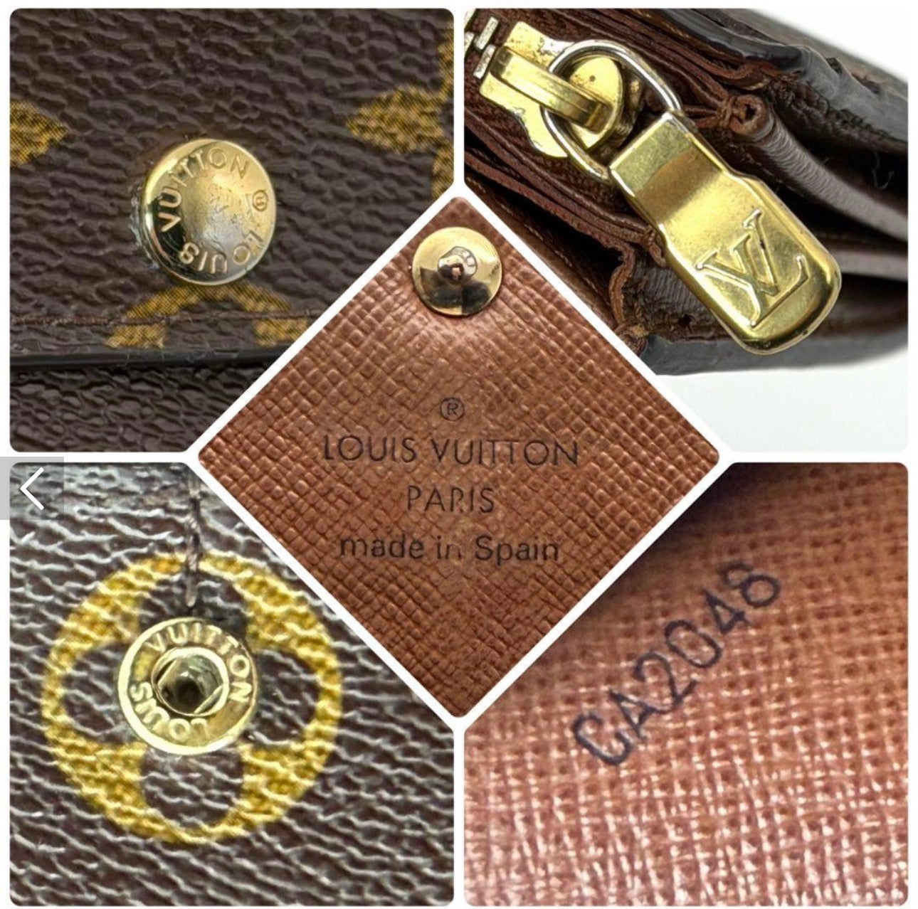 Pre-Owned  Louis Vuitton Monogram Wallet
Crossbody Bag