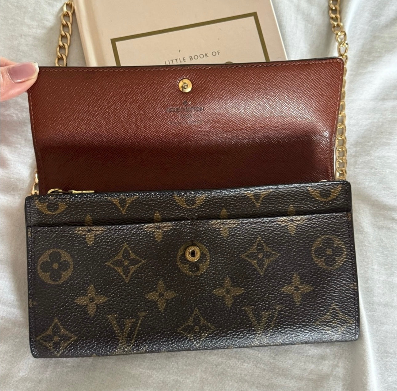 Pre-Owned  Louis Vuitton Monogram Wallet Crossbody Bag